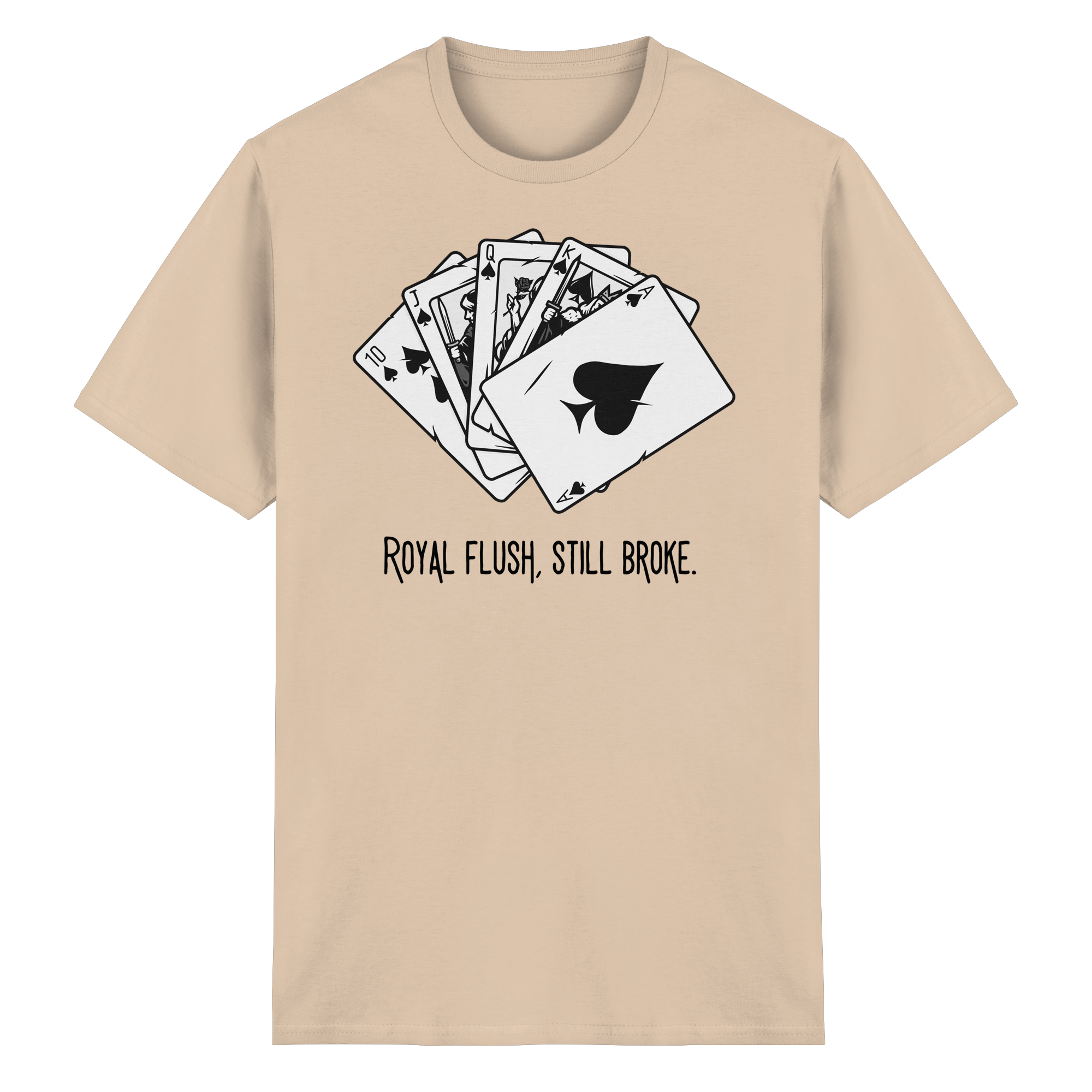 Ace Up My Sleeve - Heavy Cotton T-Shirt