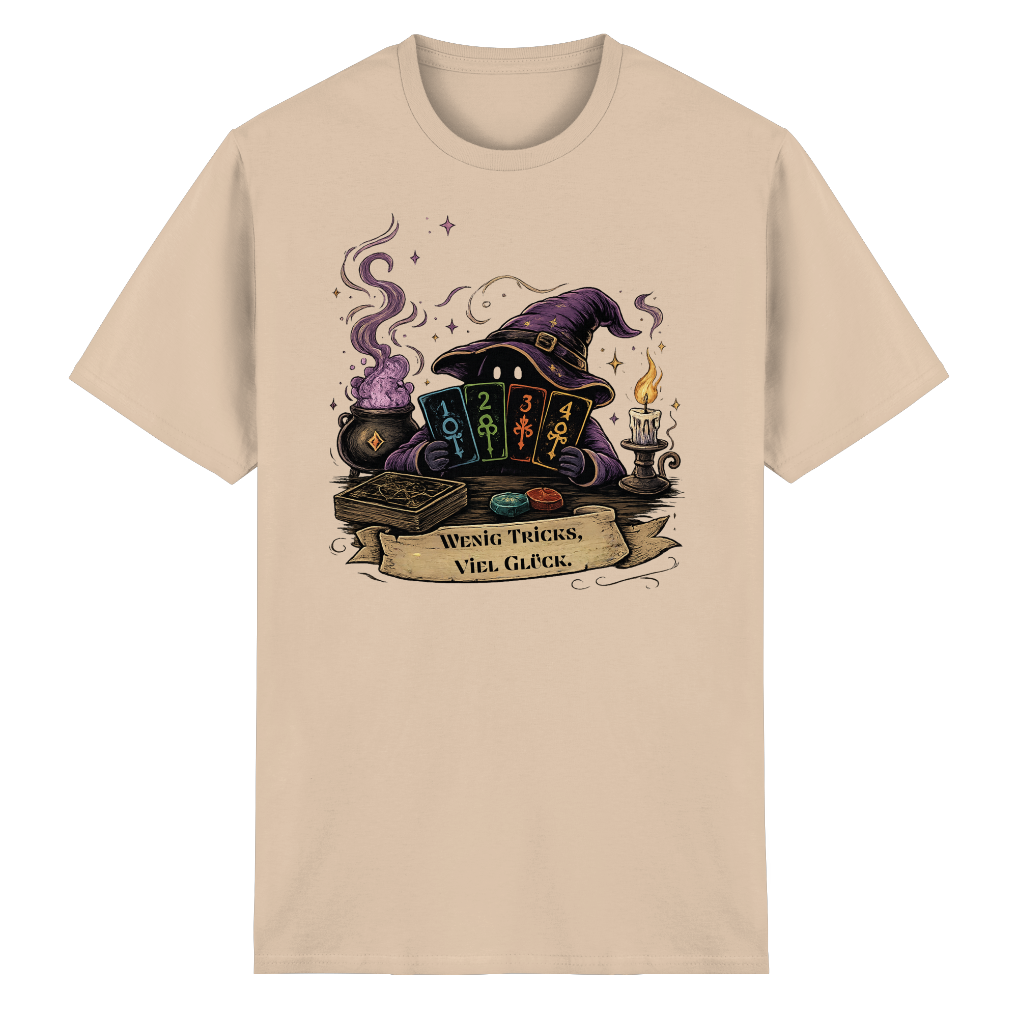 Wenig Tricks, viel Glück - Heavy Cotton T-Shirt