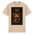 Cozy Café - Heavy Cotton T-Shirt