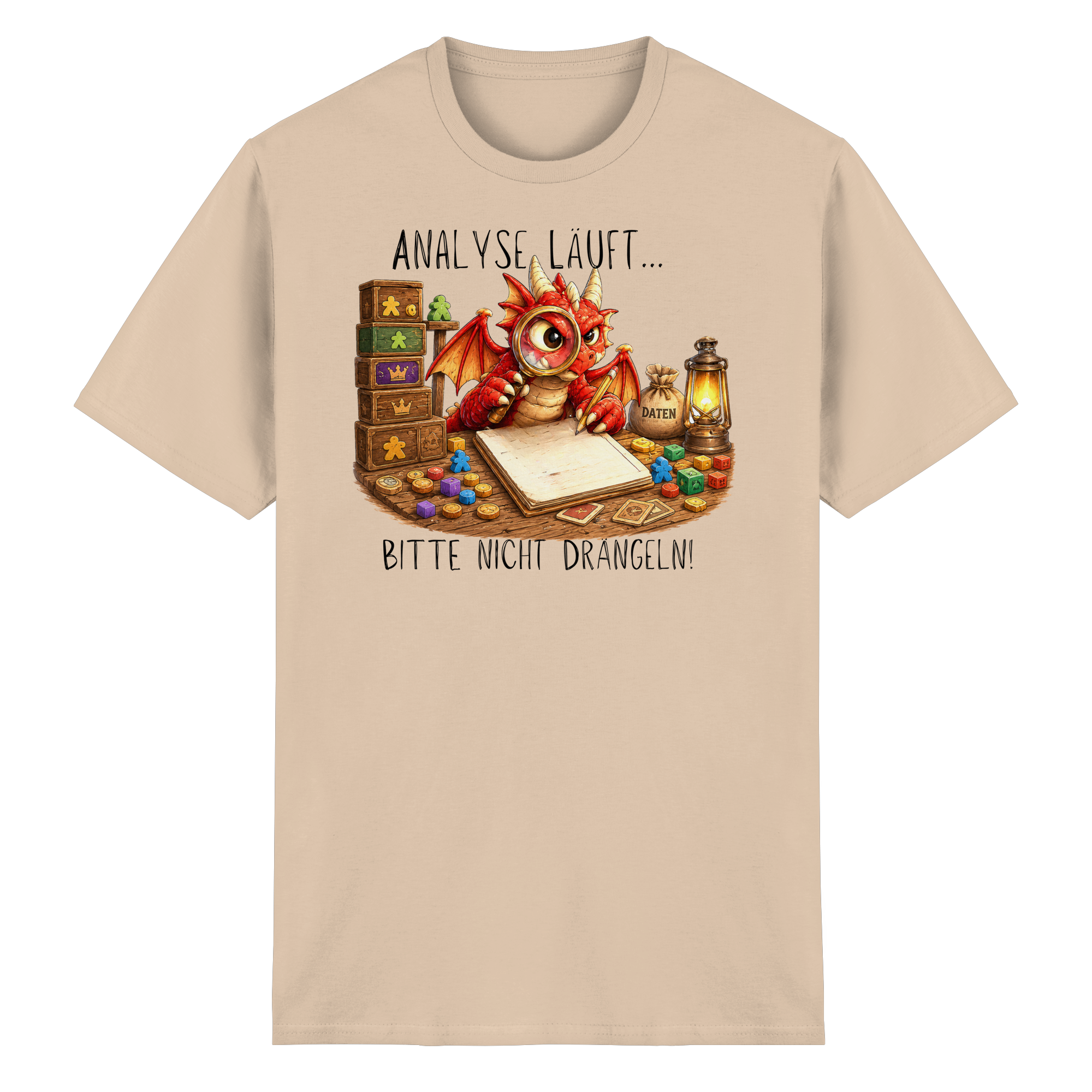 Analyse läuft. Bitte nicht drängeln. - Heavy Cotton T-Shirt