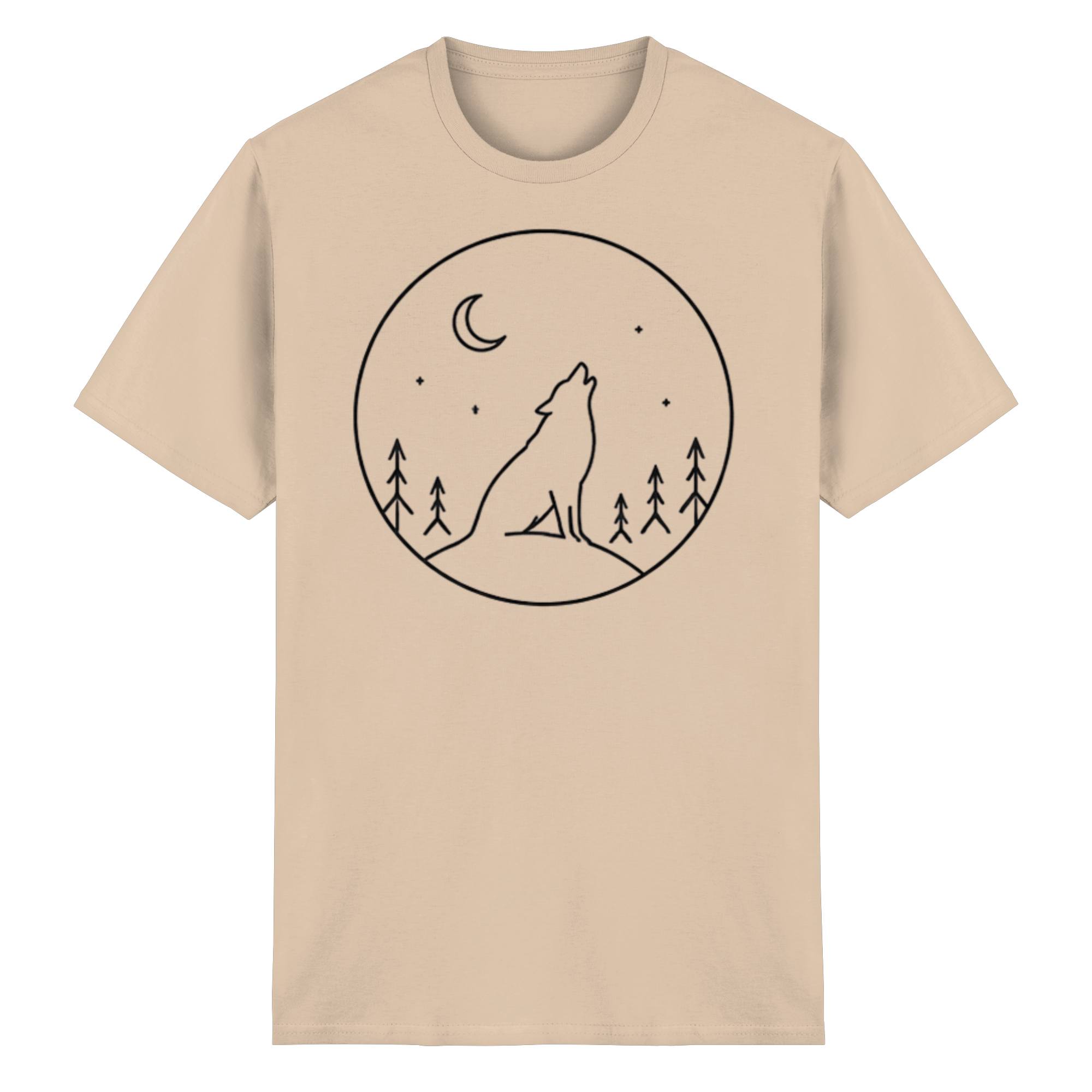 Die Nacht beginnt. - Heavy Cotton T-Shirt