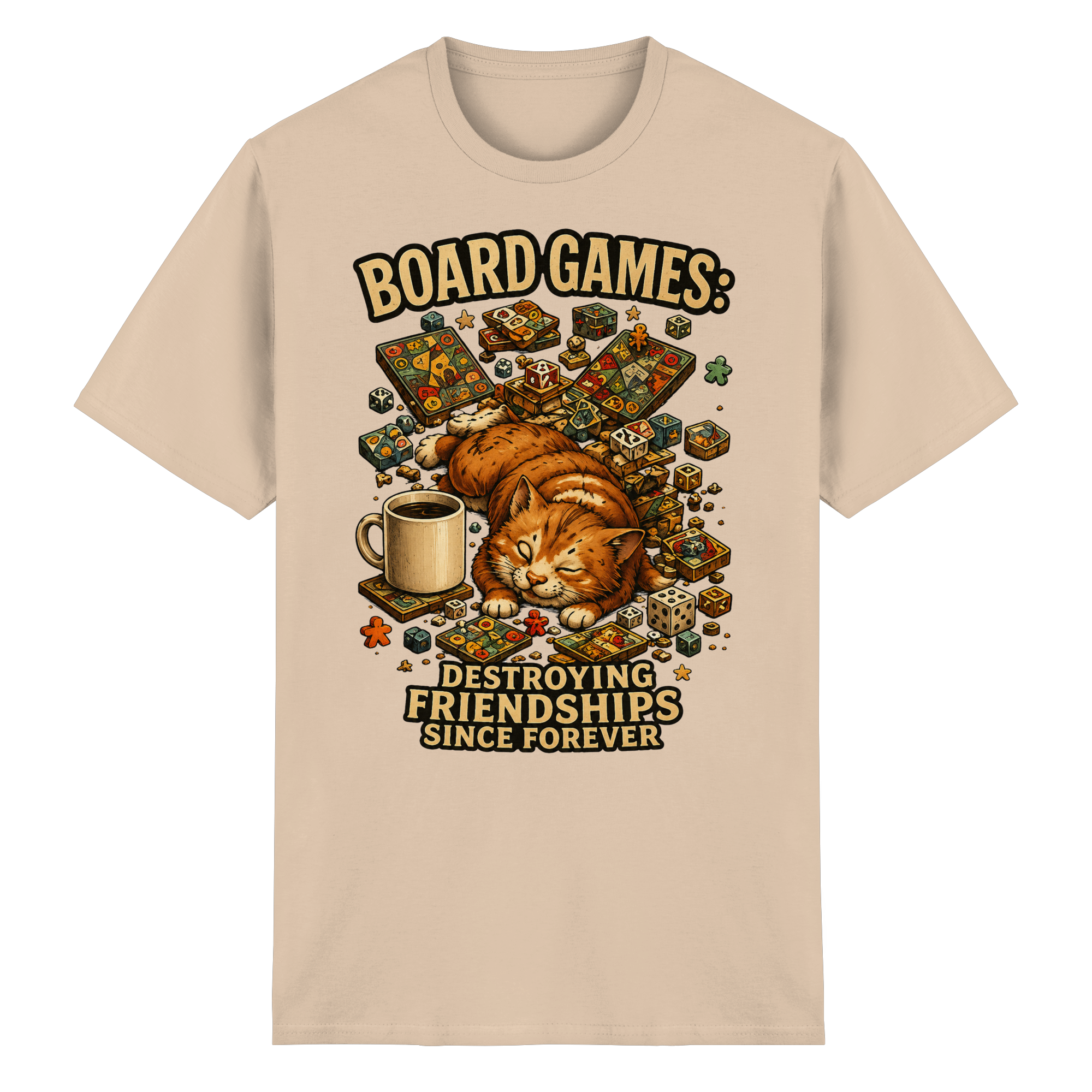 Board Games - Heavy Cotton T-Shirt