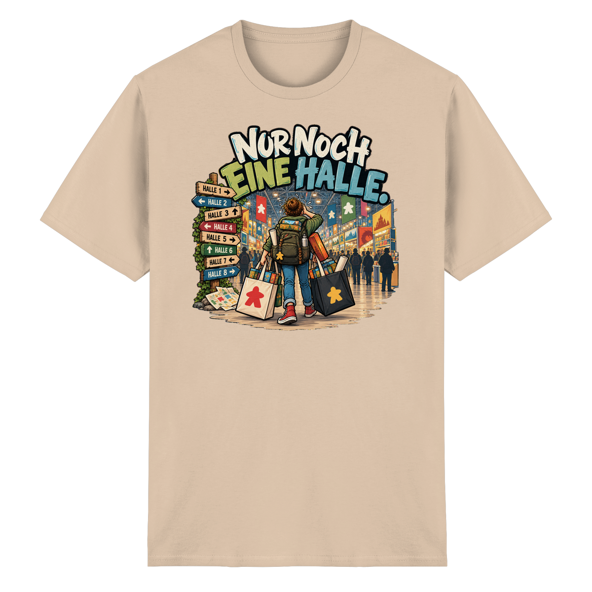 Nur noch eine Halle - Heavy Cotton T-Shirt