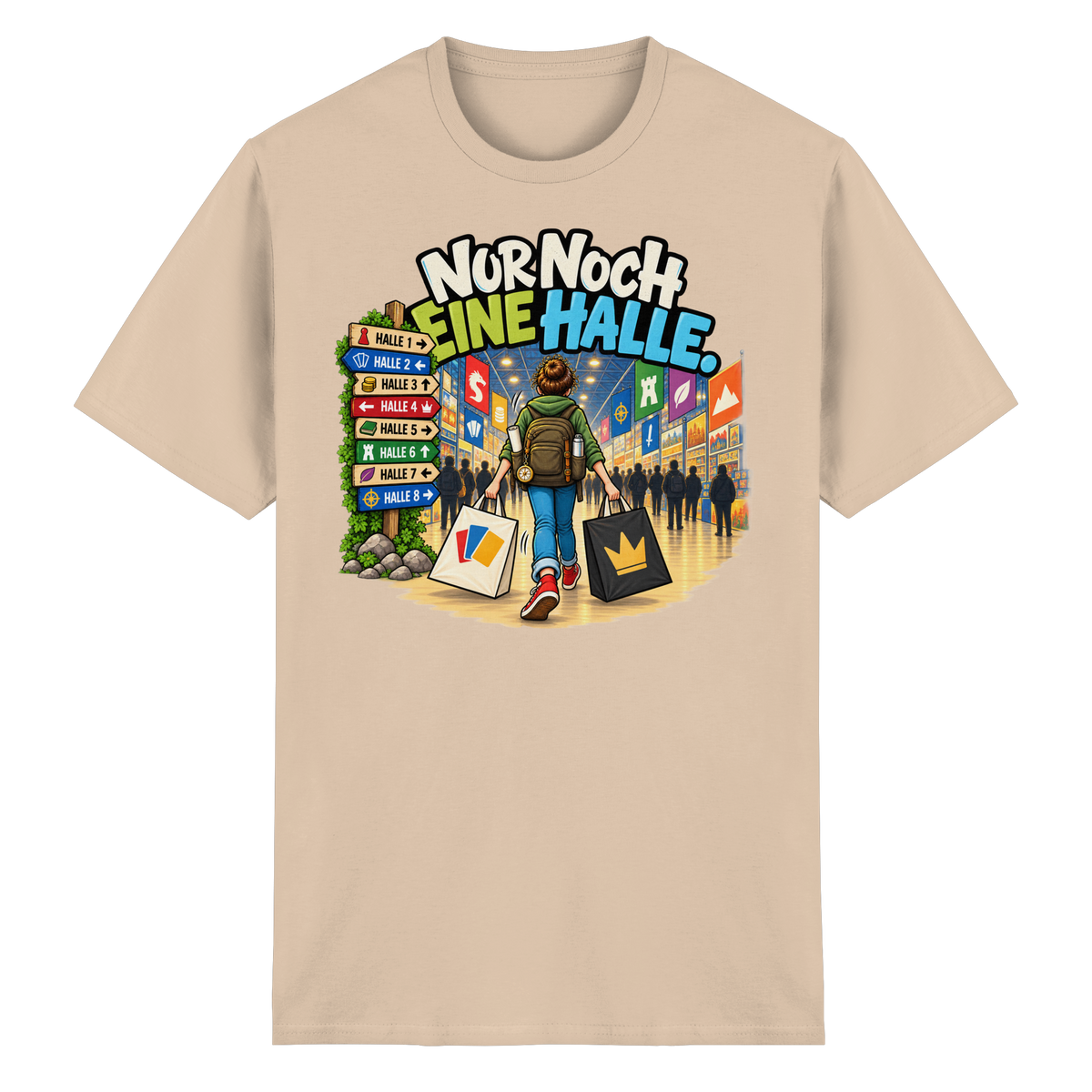 Nur noch eine Halle - Heavy Cotton T-Shirt