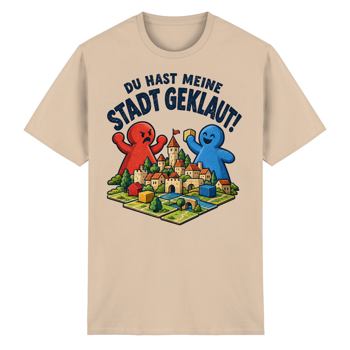 Stadtmauer der Freundschaft - Heavy Cotton T-Shirt