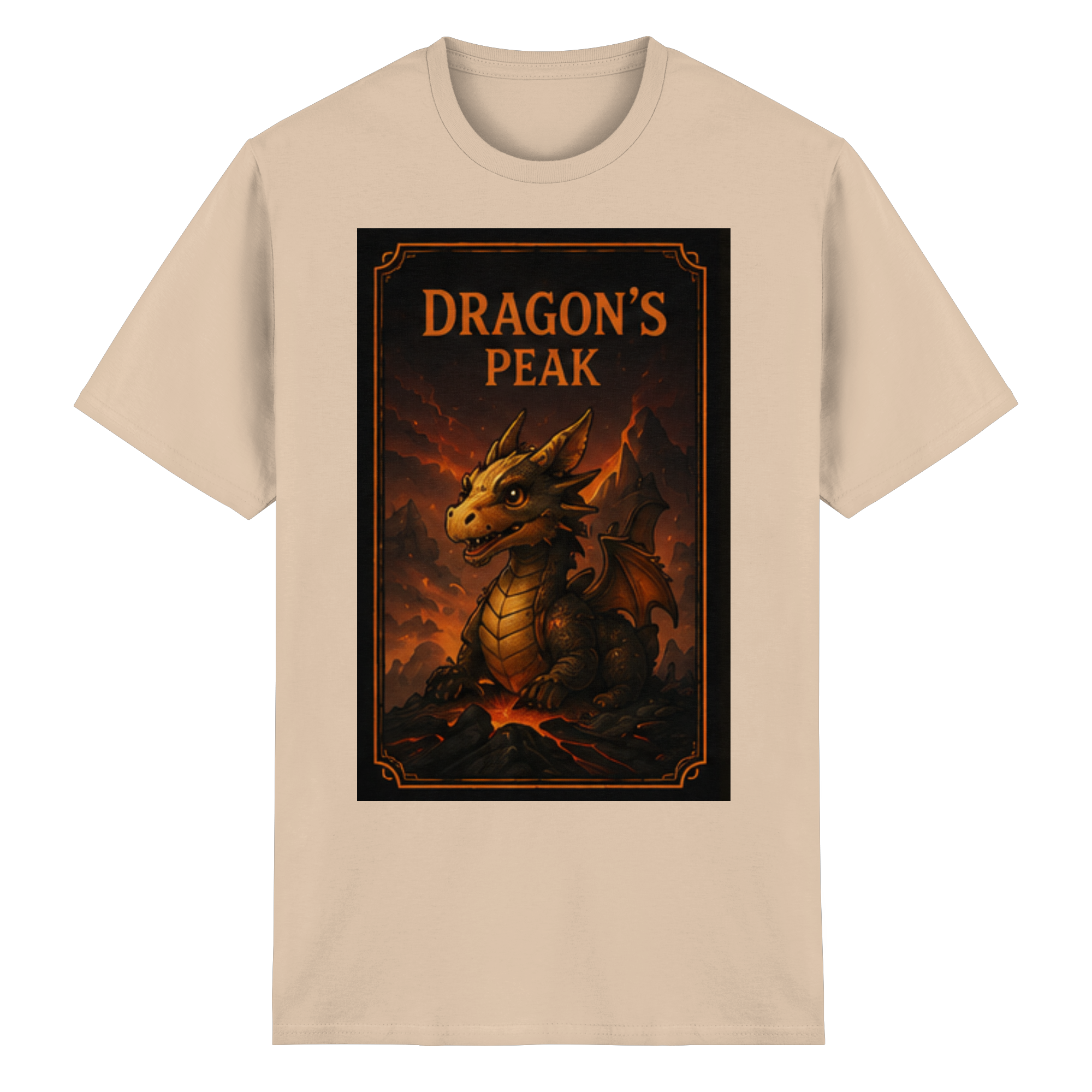 Dragon´s Peak - Heavy Cotton T-Shirt