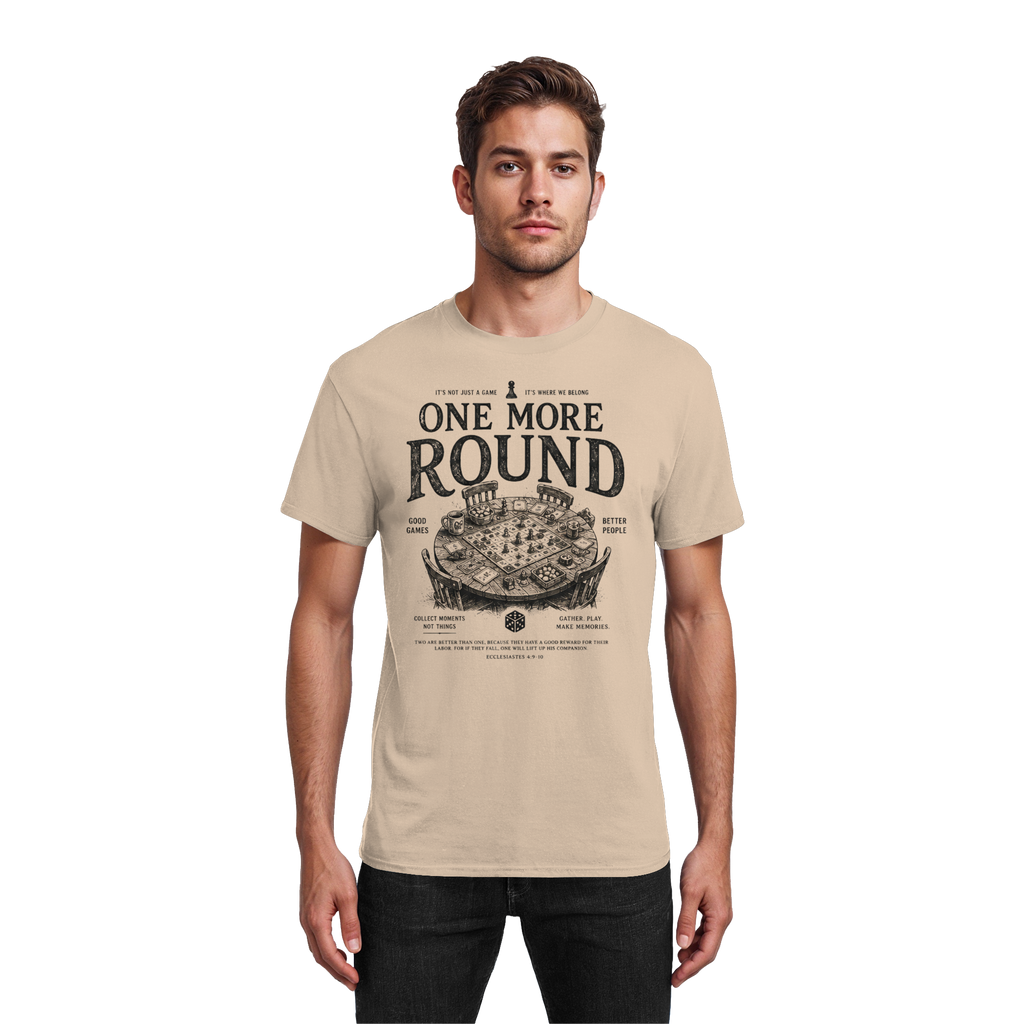 One More Round - Heavy Cotton T-Shirt