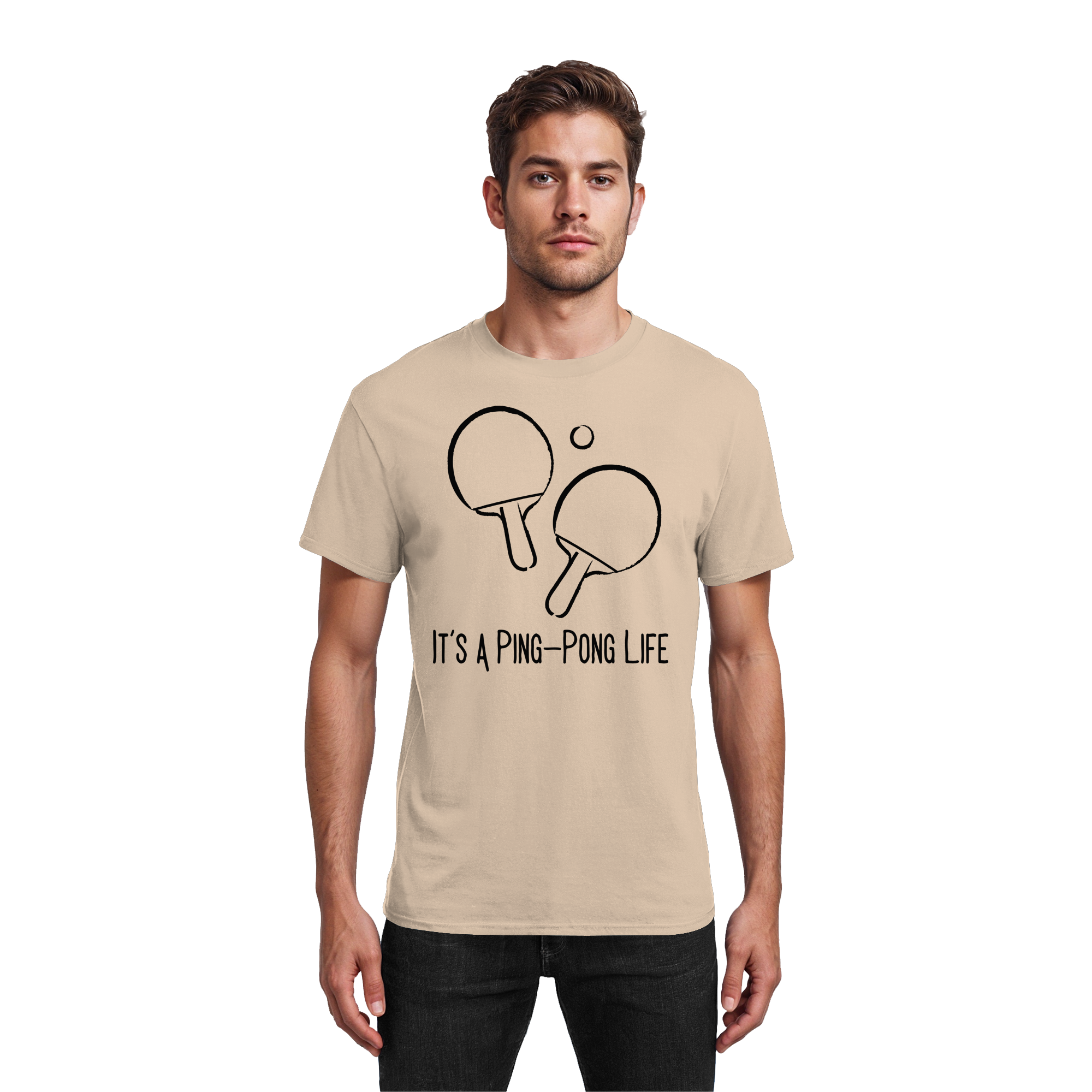 It's a Ping-Pong Life - Heavy Cotton T-Shirt