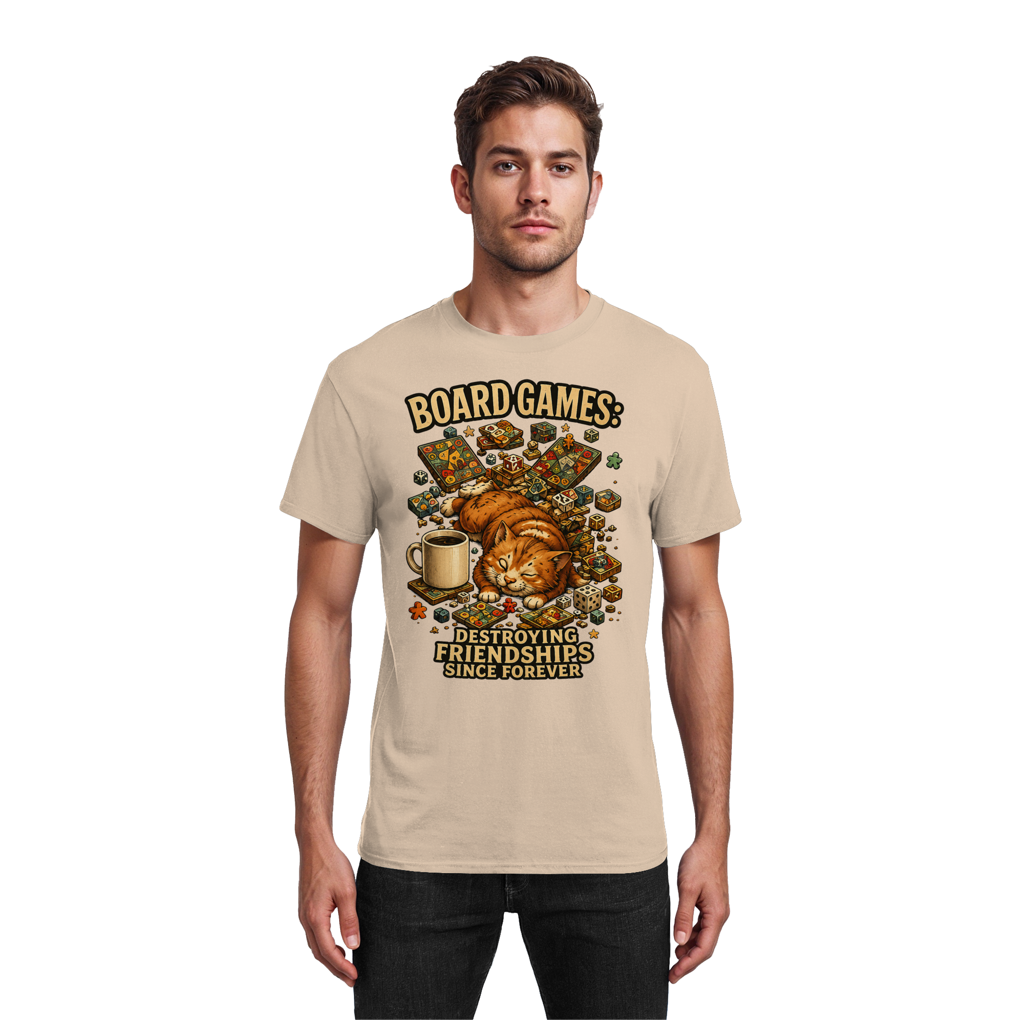 Board Games - Heavy Cotton T-Shirt