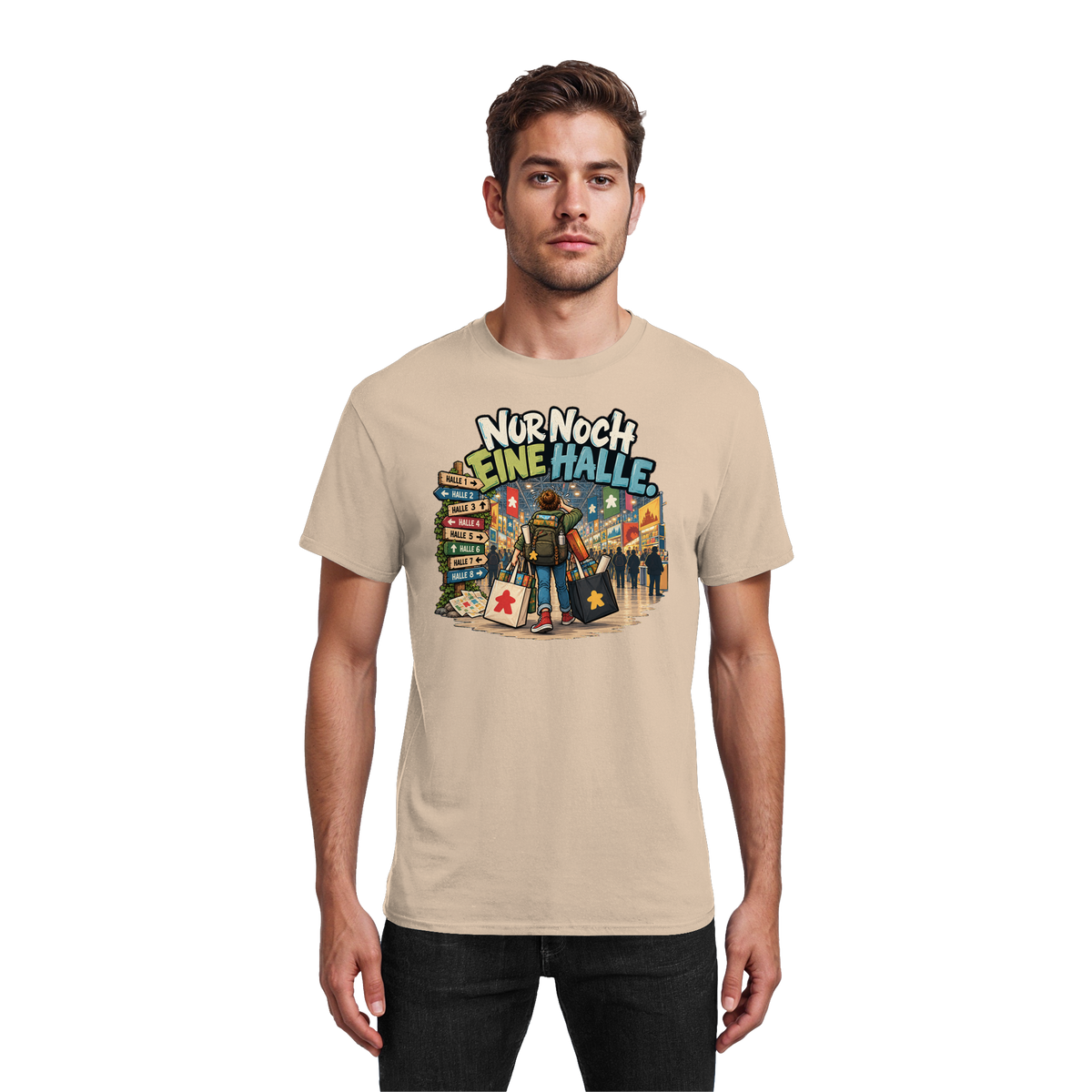 Nur noch eine Halle - Heavy Cotton T-Shirt