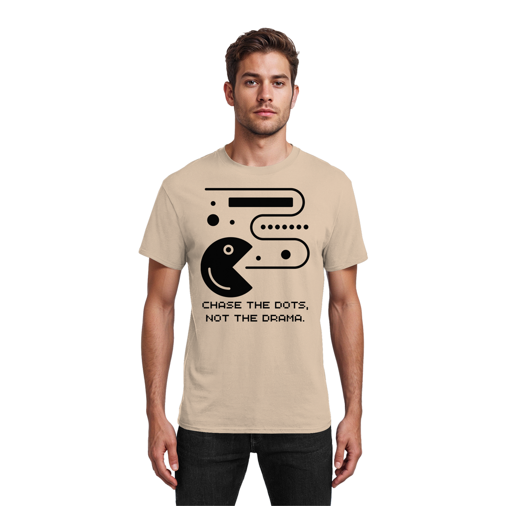 Chase the Dots, Not the Drama - Heavy Cotton T-Shirt