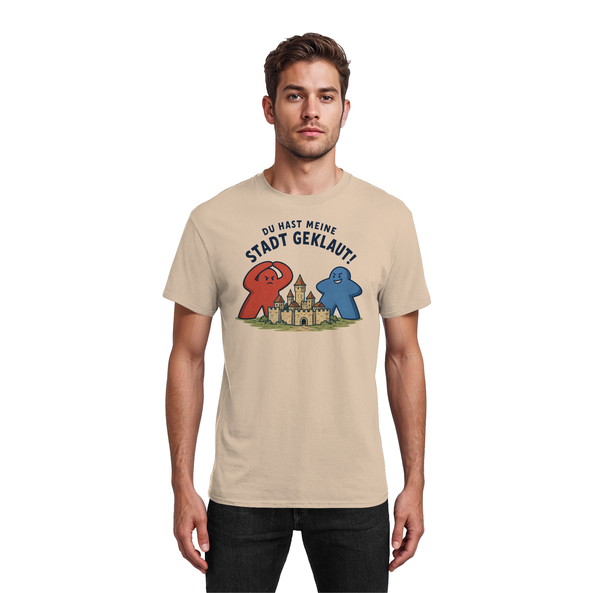 Stadtmauer der Freundschaft - Heavy Cotton T-Shirt