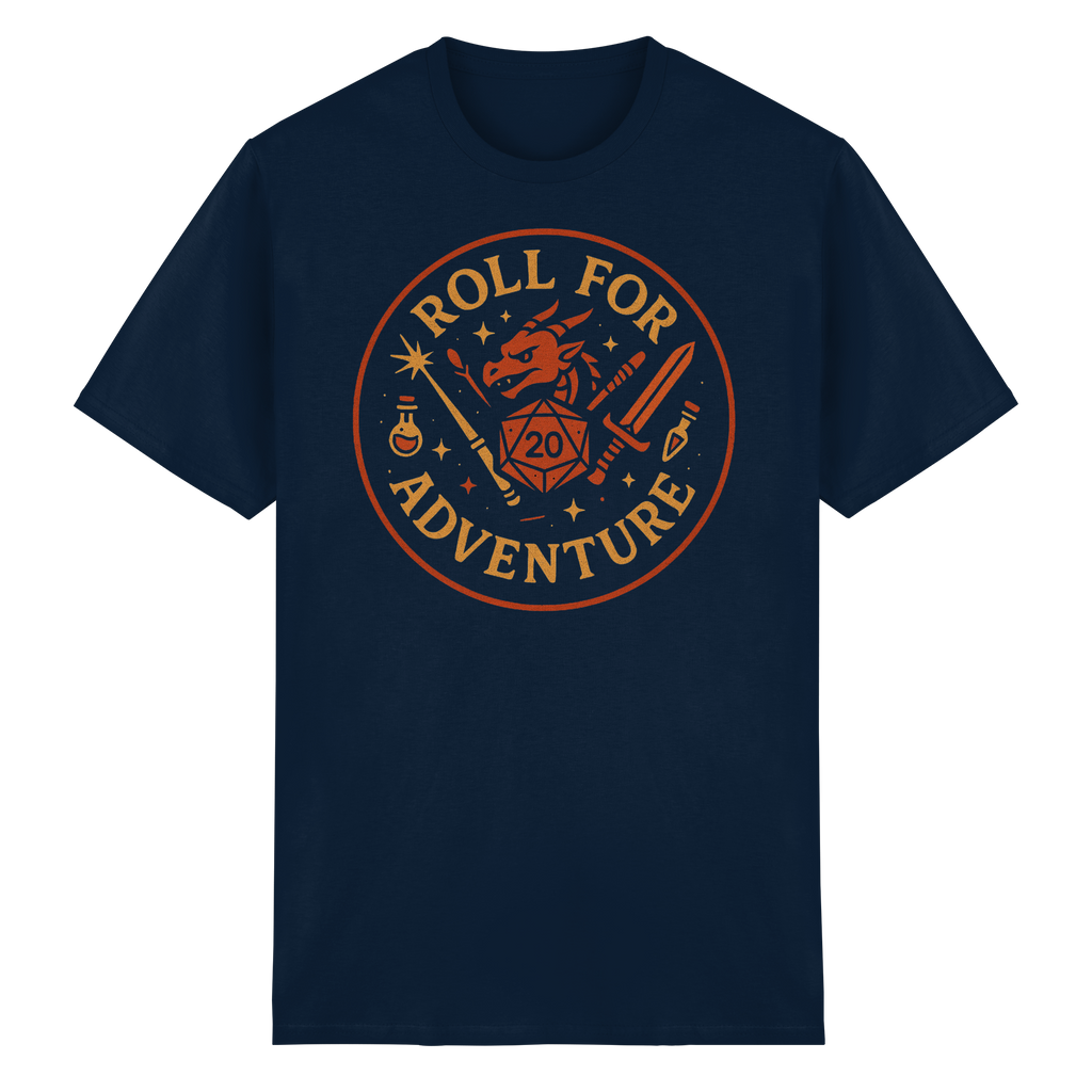 Roll for Adventure - Heavy Cotton T-Shirt