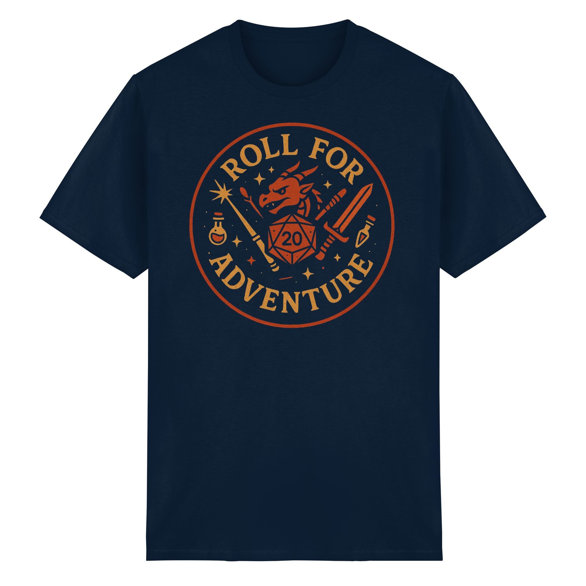 Roll for Adventure - Heavy Cotton T-Shirt