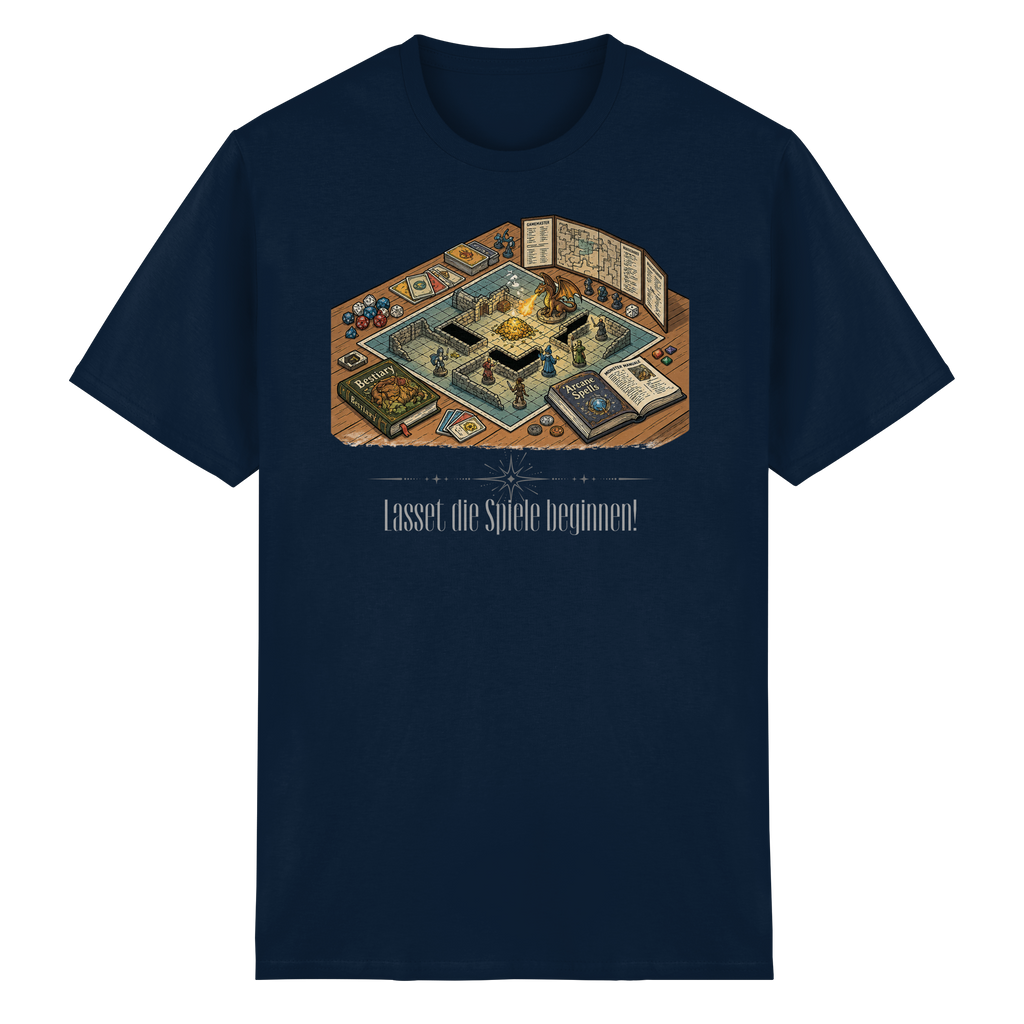 Lasset die Spiele beginnen!  - Heavy Cotton T-Shirt
