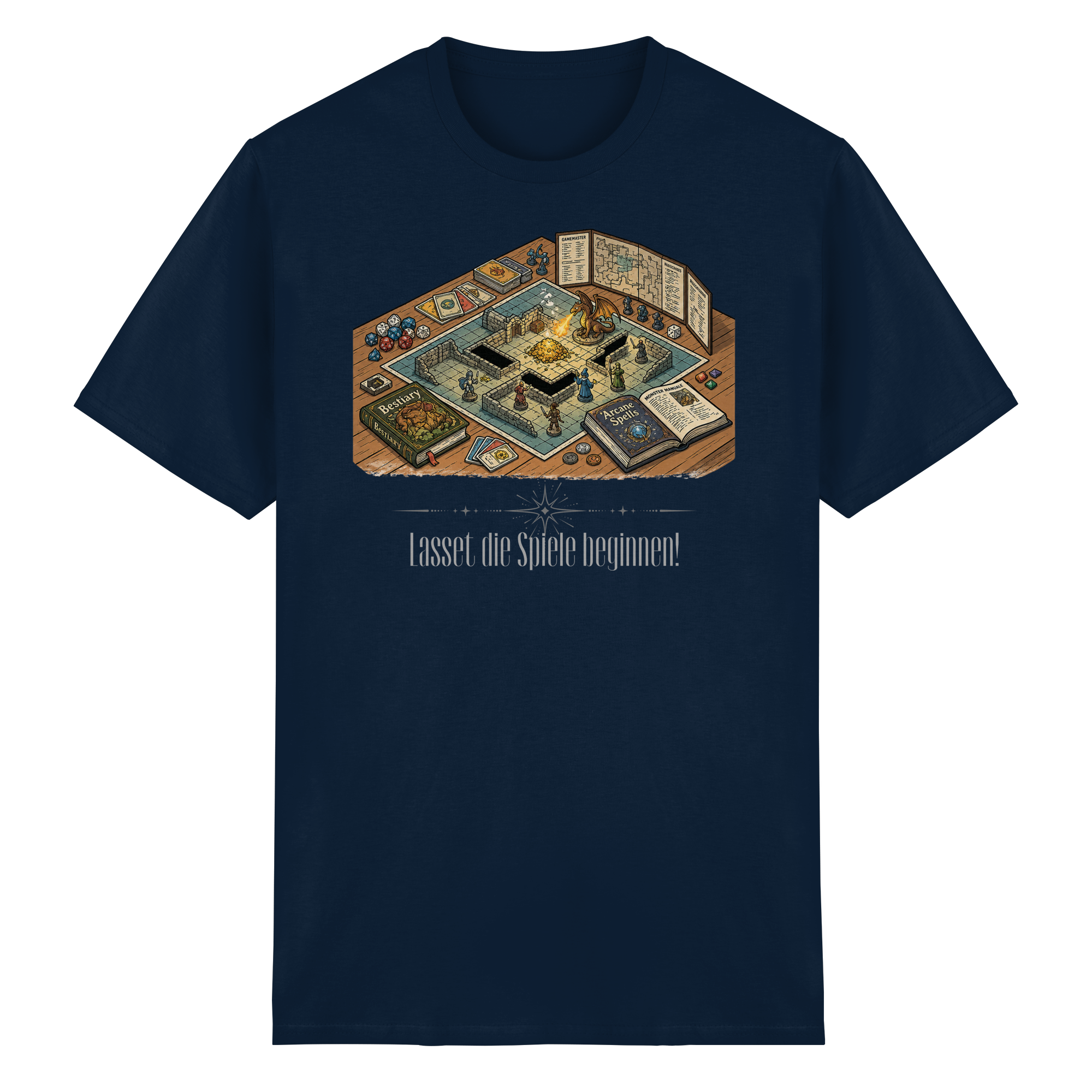Lasset die Spiele beginnen!  - Heavy Cotton T-Shirt