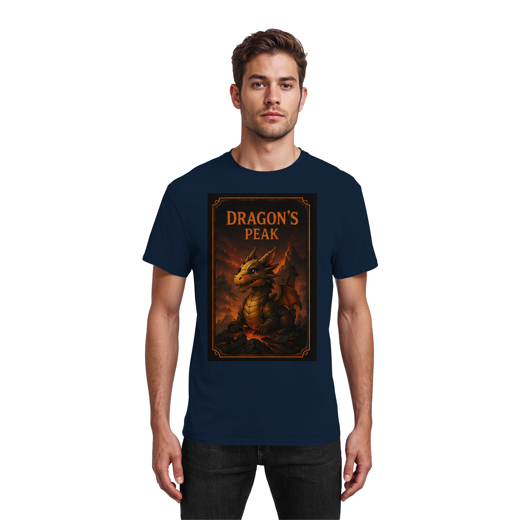 Dragon´s Peak - Heavy Cotton T-Shirt