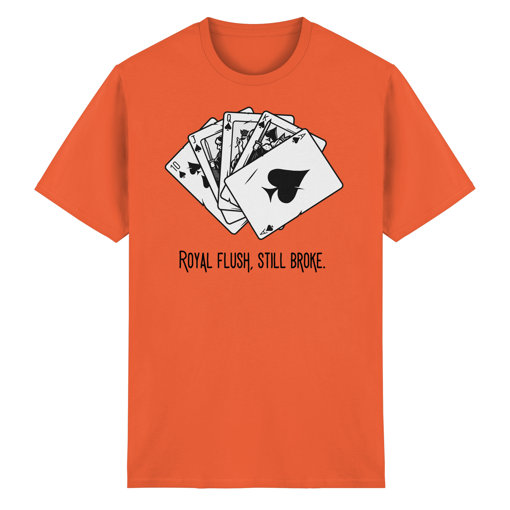 Ace Up My Sleeve - Heavy Cotton T-Shirt