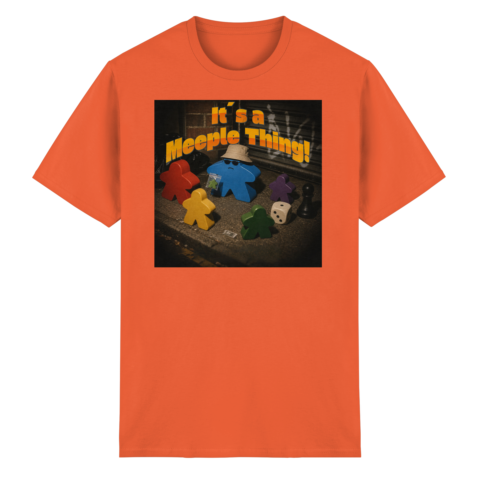 It's a Meeple Thing! - Heavy Cotton T-Shirt