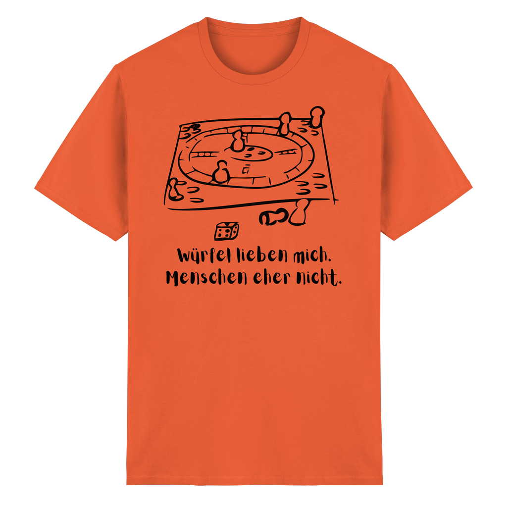 Würfel lieben mich. Menschen eher nicht. - Heavy Cotton T-Shirt