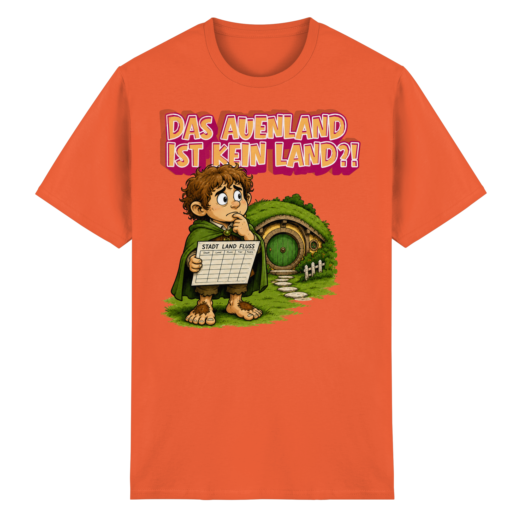 Das Auenland ist kein Land?! - Heavy Cotton T-Shirt