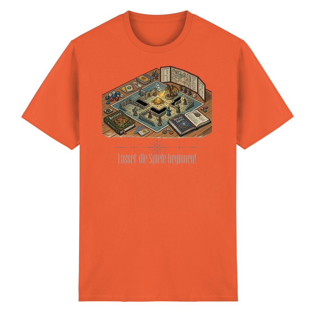 Lasset die Spiele beginnen!  - Heavy Cotton T-Shirt
