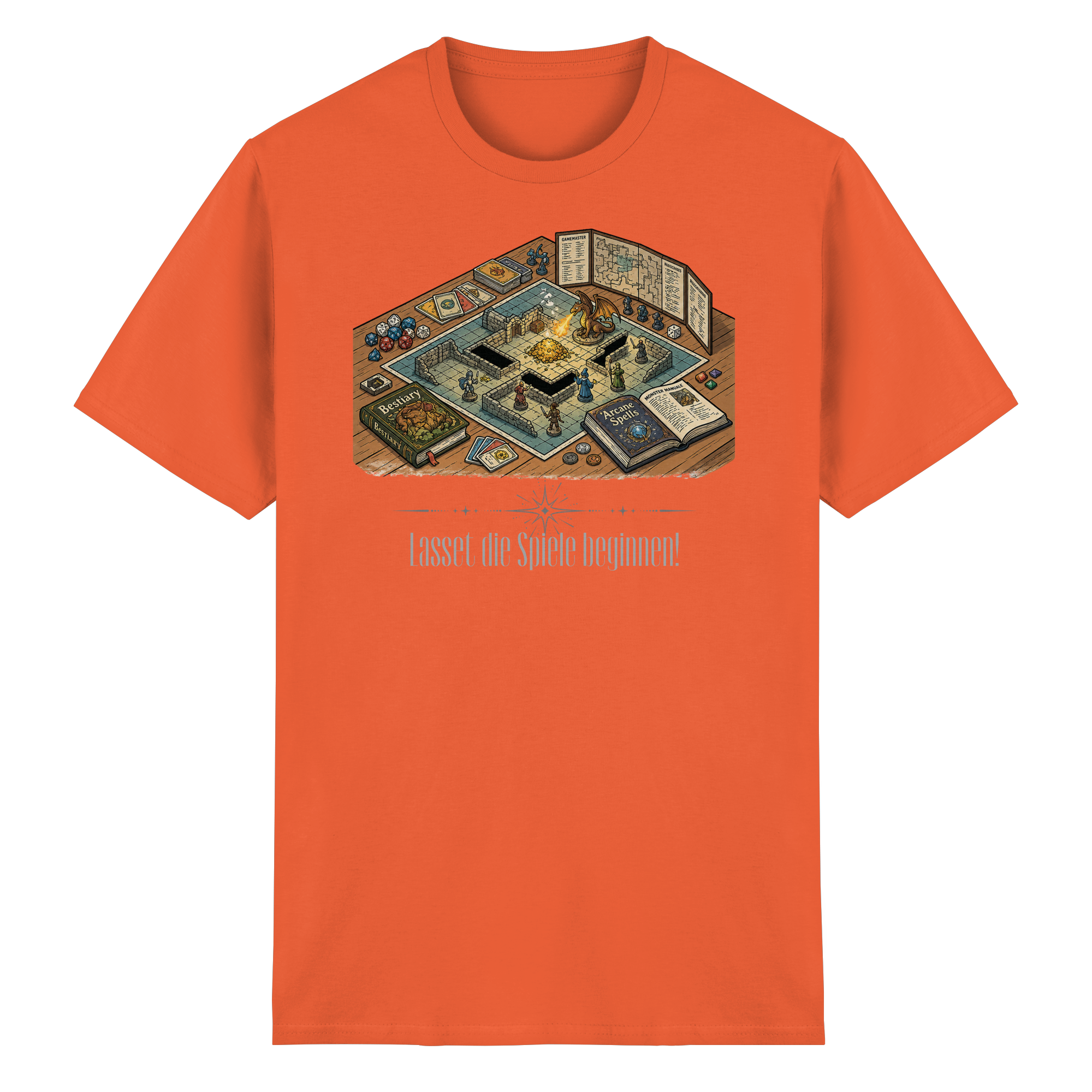 Lasset die Spiele beginnen!  - Heavy Cotton T-Shirt