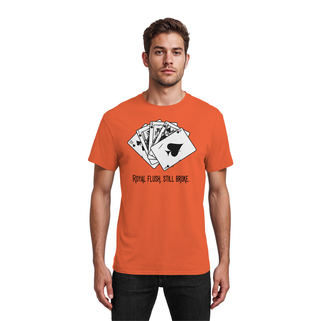 Ace Up My Sleeve - Heavy Cotton T-Shirt