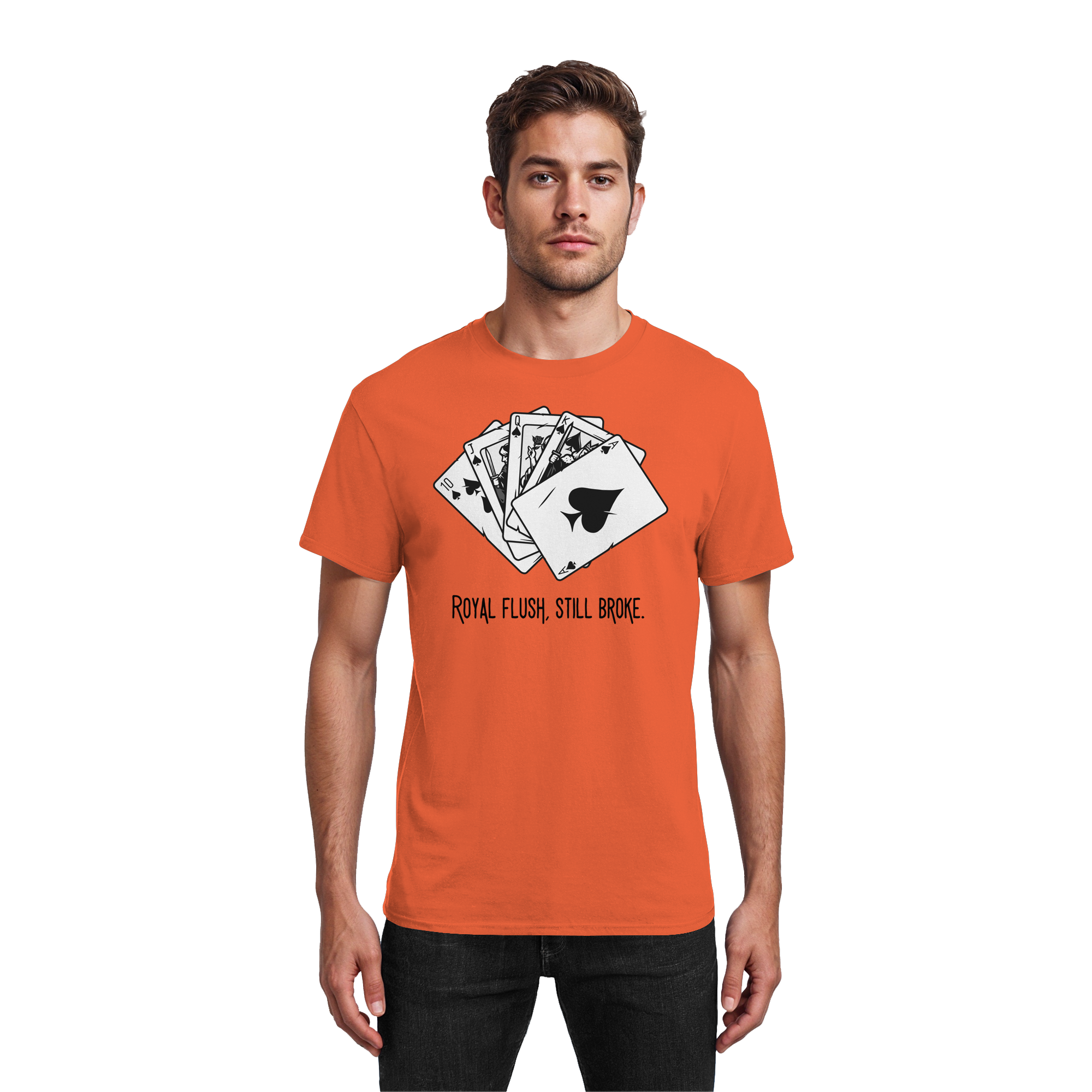 Ace Up My Sleeve - Heavy Cotton T-Shirt