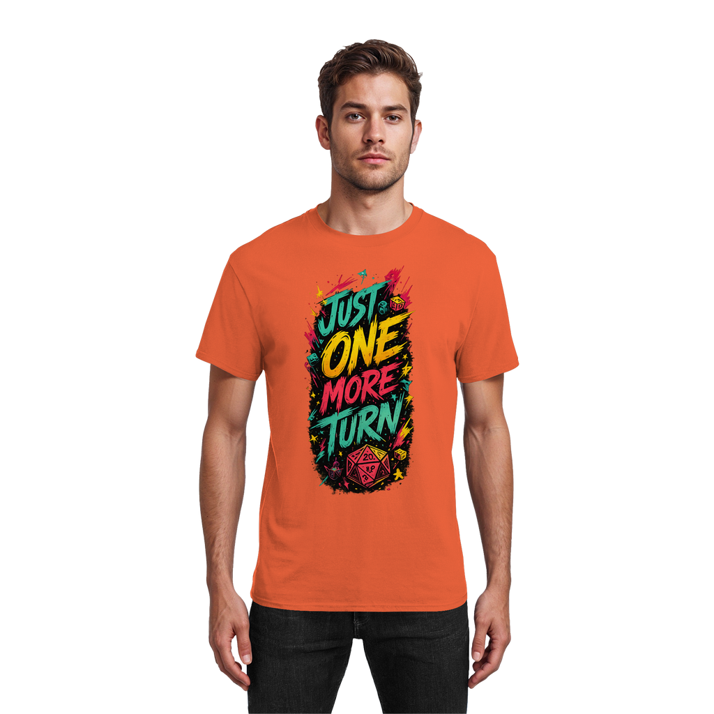 Just One More Turn! - Heavy Cotton T-Shirt