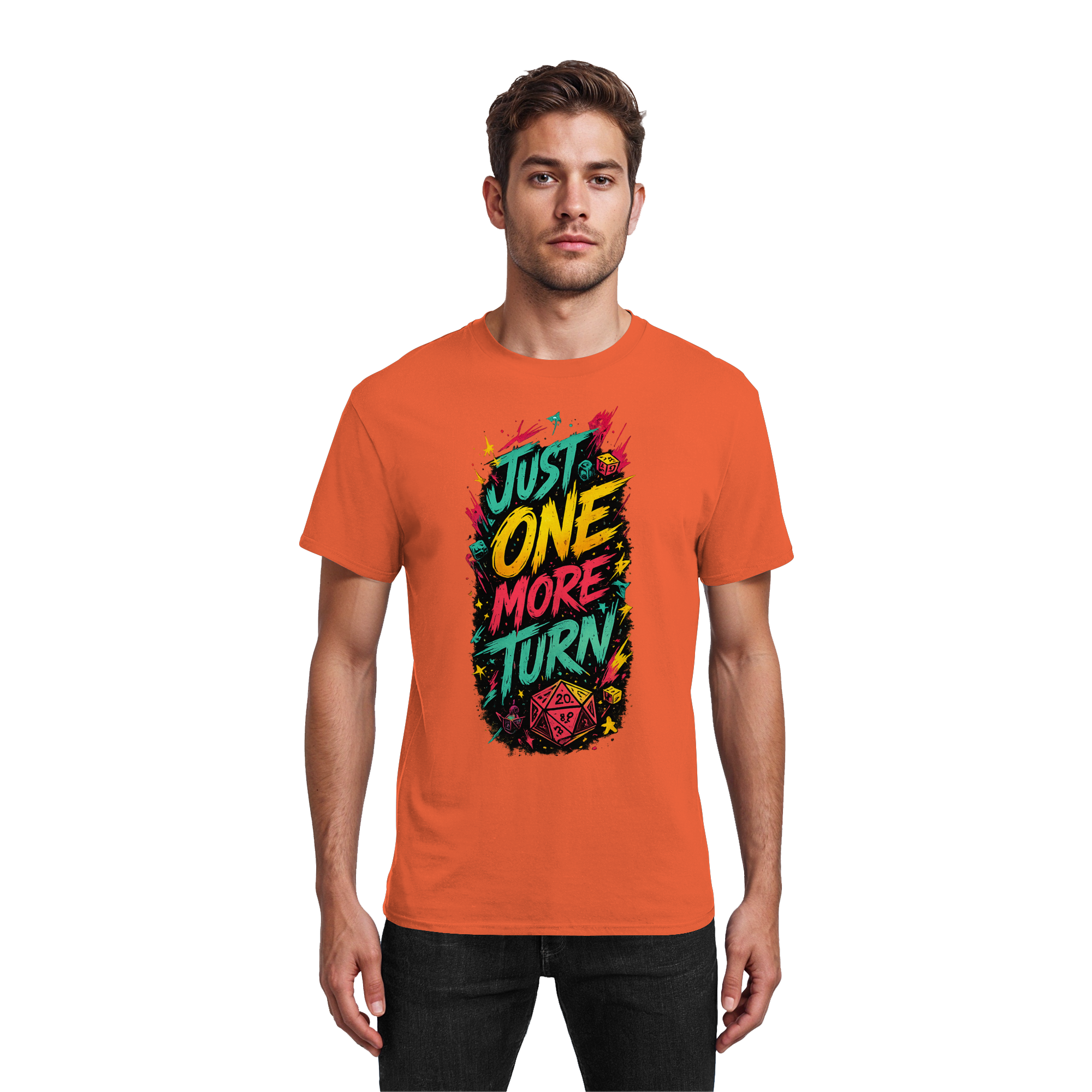 Just One More Turn! - Heavy Cotton T-Shirt