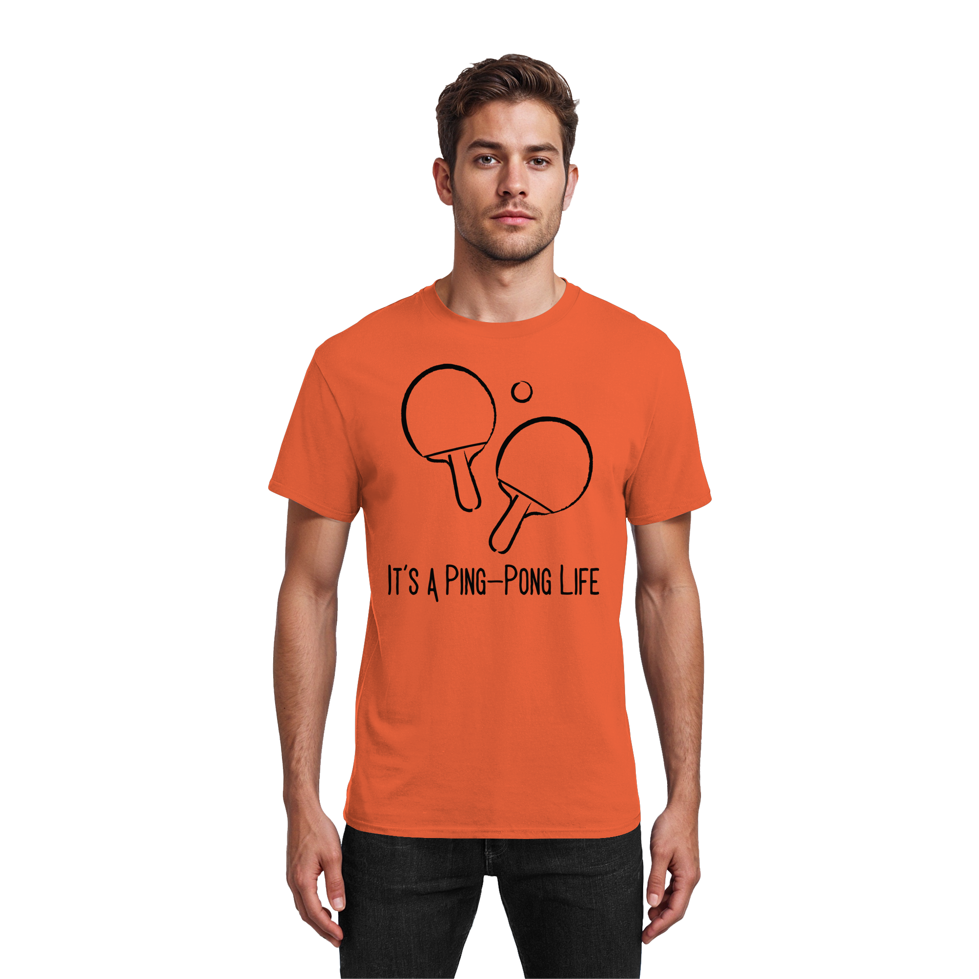 It's a Ping-Pong Life - Heavy Cotton T-Shirt