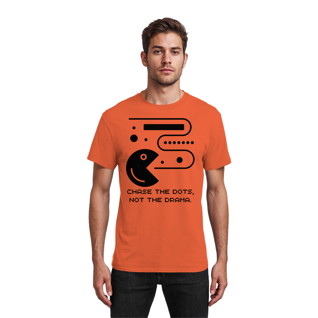 Chase the Dots, Not the Drama - Heavy Cotton T-Shirt