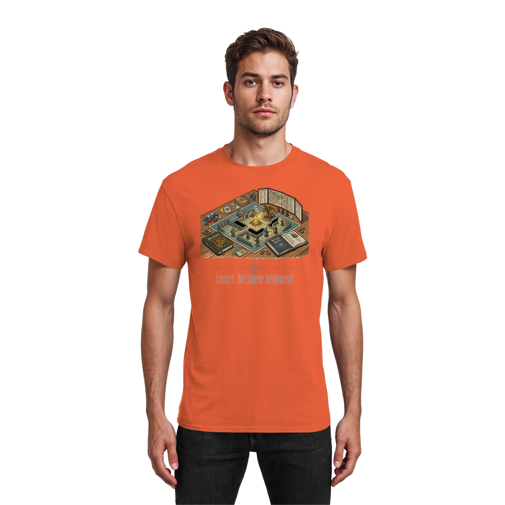 Lasset die Spiele beginnen!  - Heavy Cotton T-Shirt