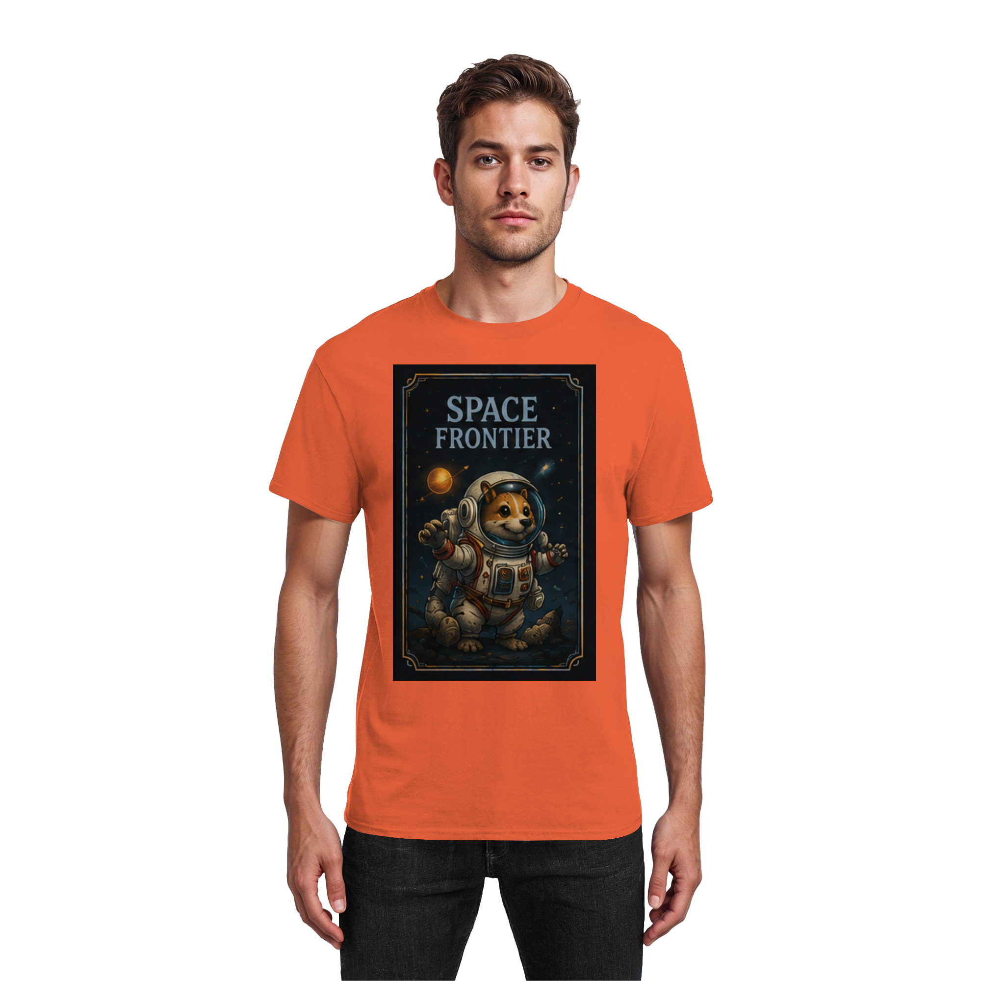 Space Frontier - Heavy Cotton T-Shirt