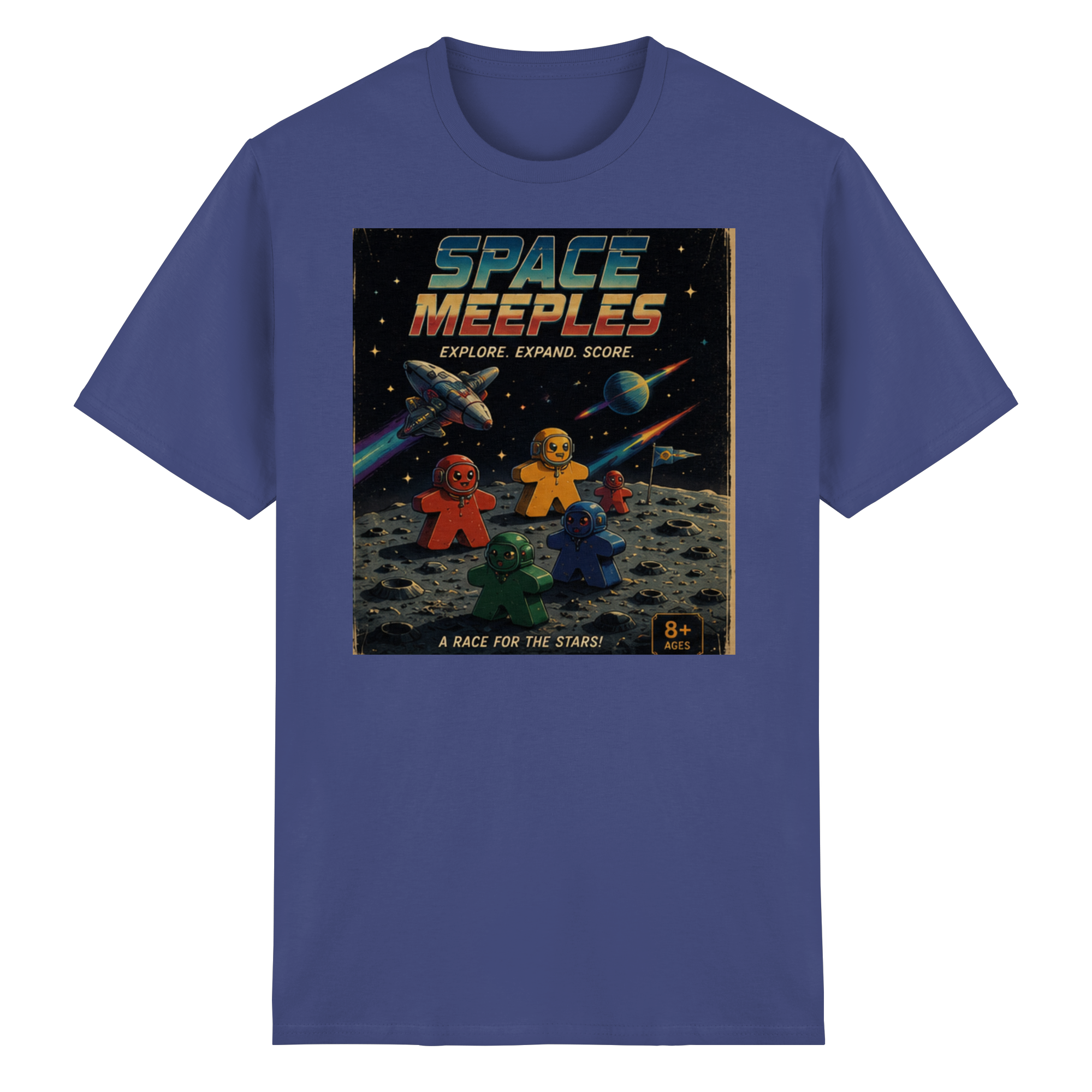 Space Maples - Heavy Cotton T-Shirt