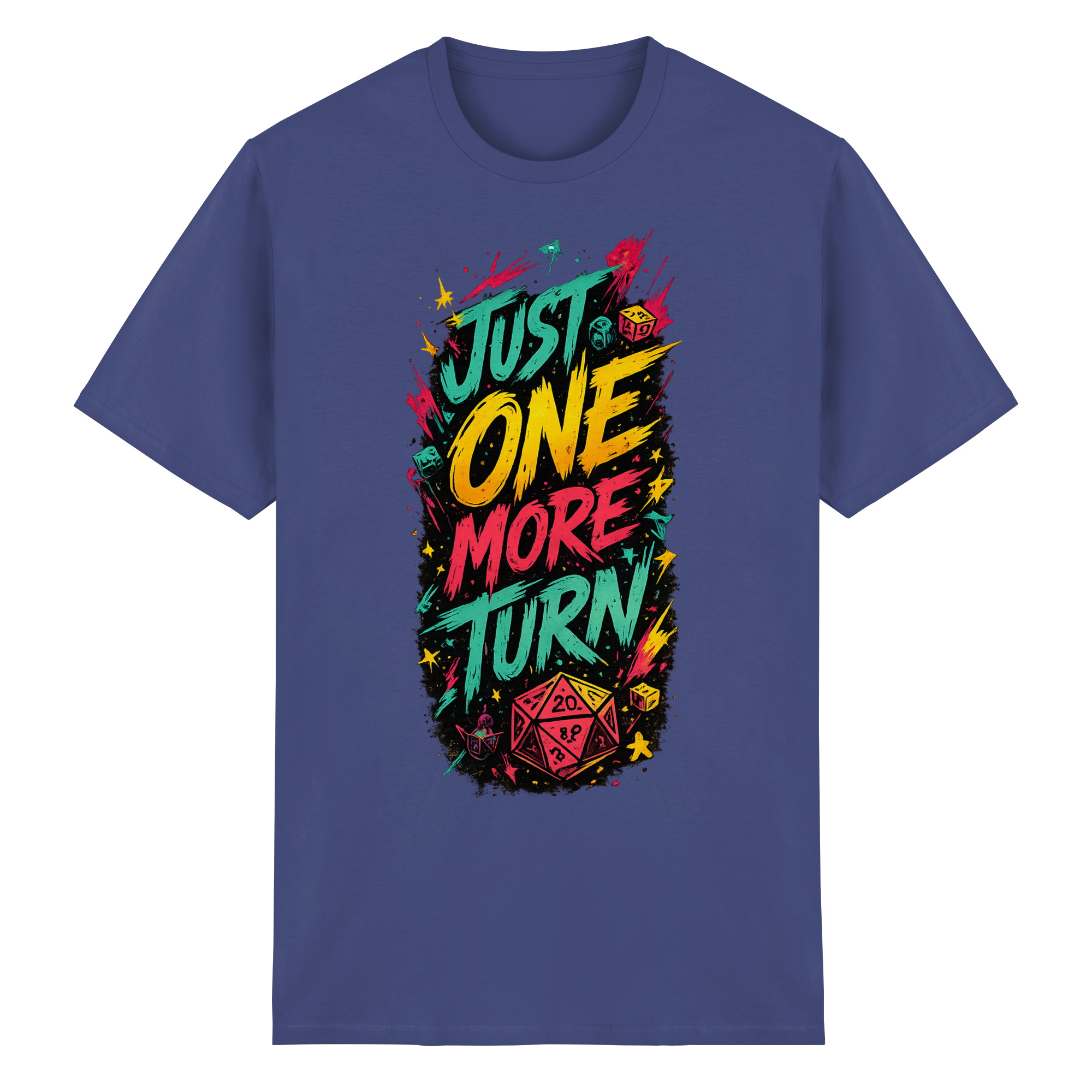 Just One More Turn! - Heavy Cotton T-Shirt