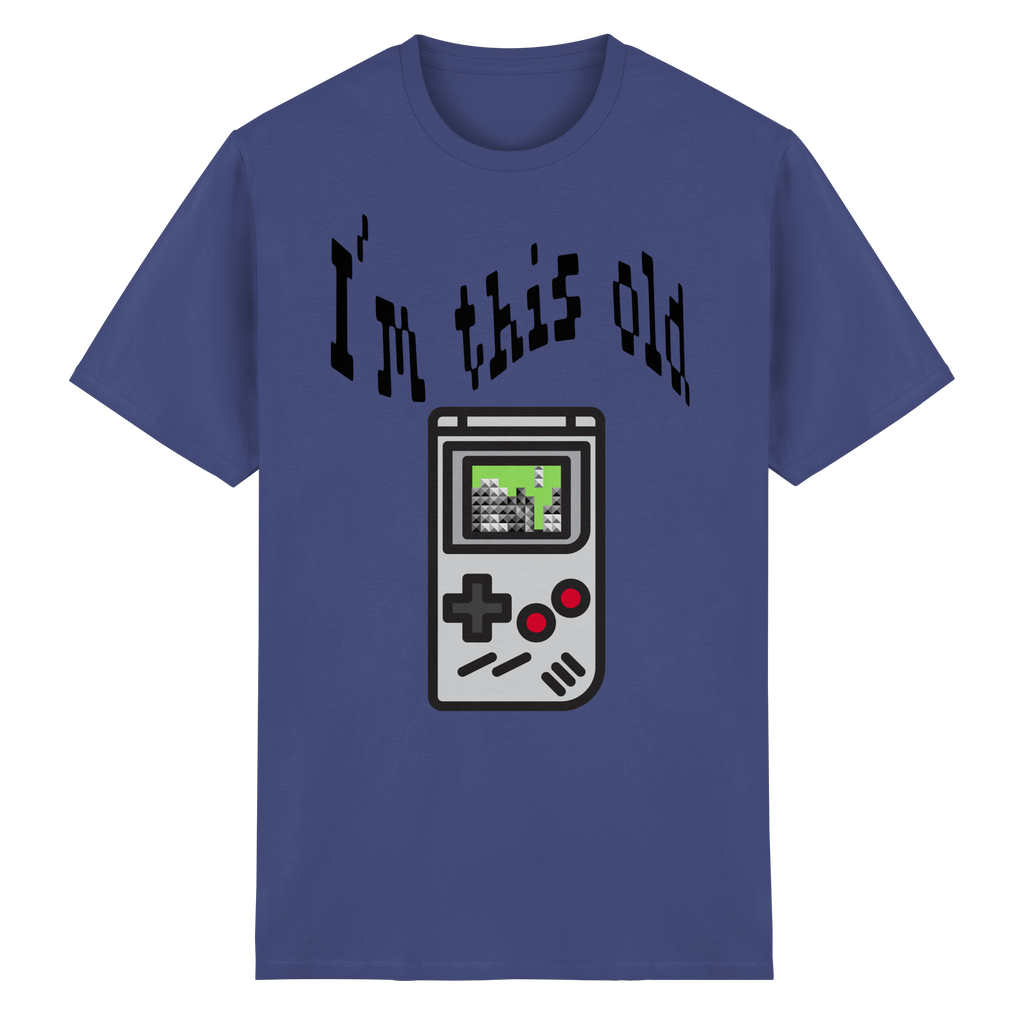 Retro Handheld - Heavy Cotton T-Shirt