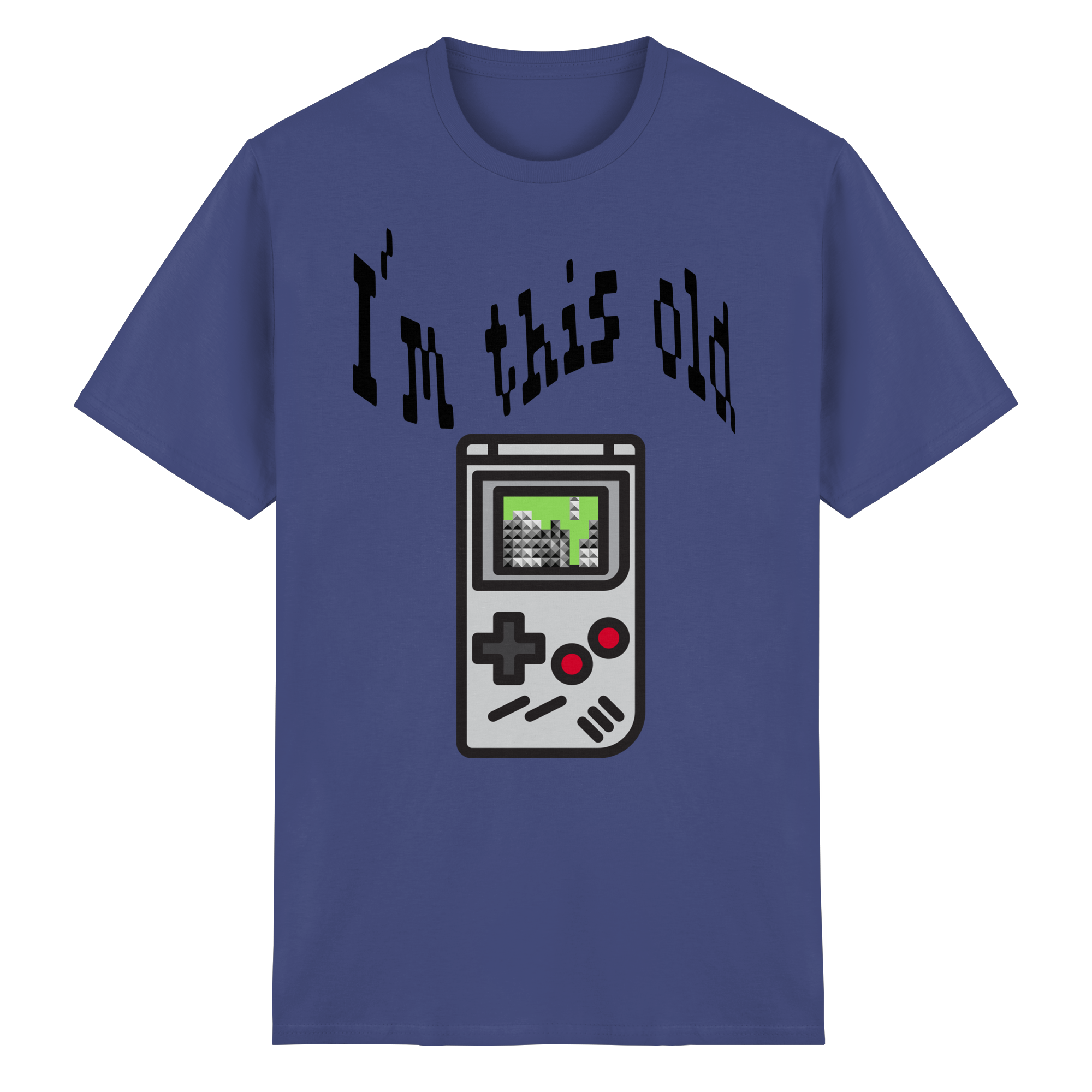Retro Handheld - Heavy Cotton T-Shirt