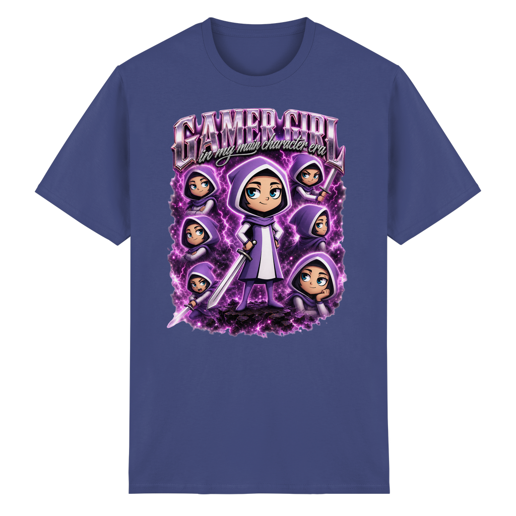 Gamer Girl in My Main Character Era - Heavy Cotton T-Shirt