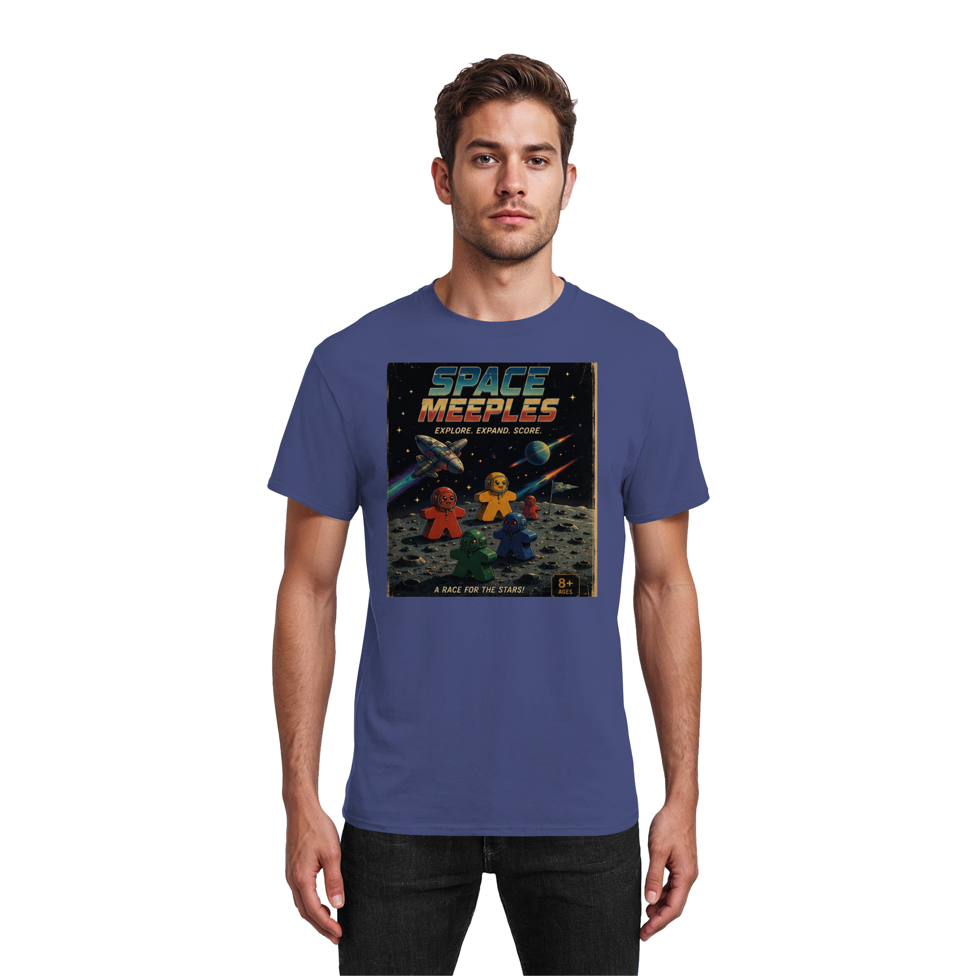 Space Maples - Heavy Cotton T-Shirt
