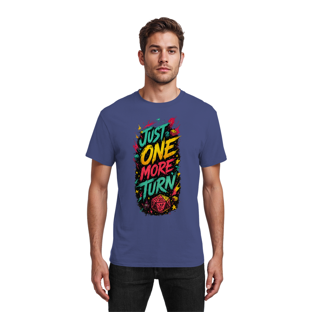 Just One More Turn! - Heavy Cotton T-Shirt