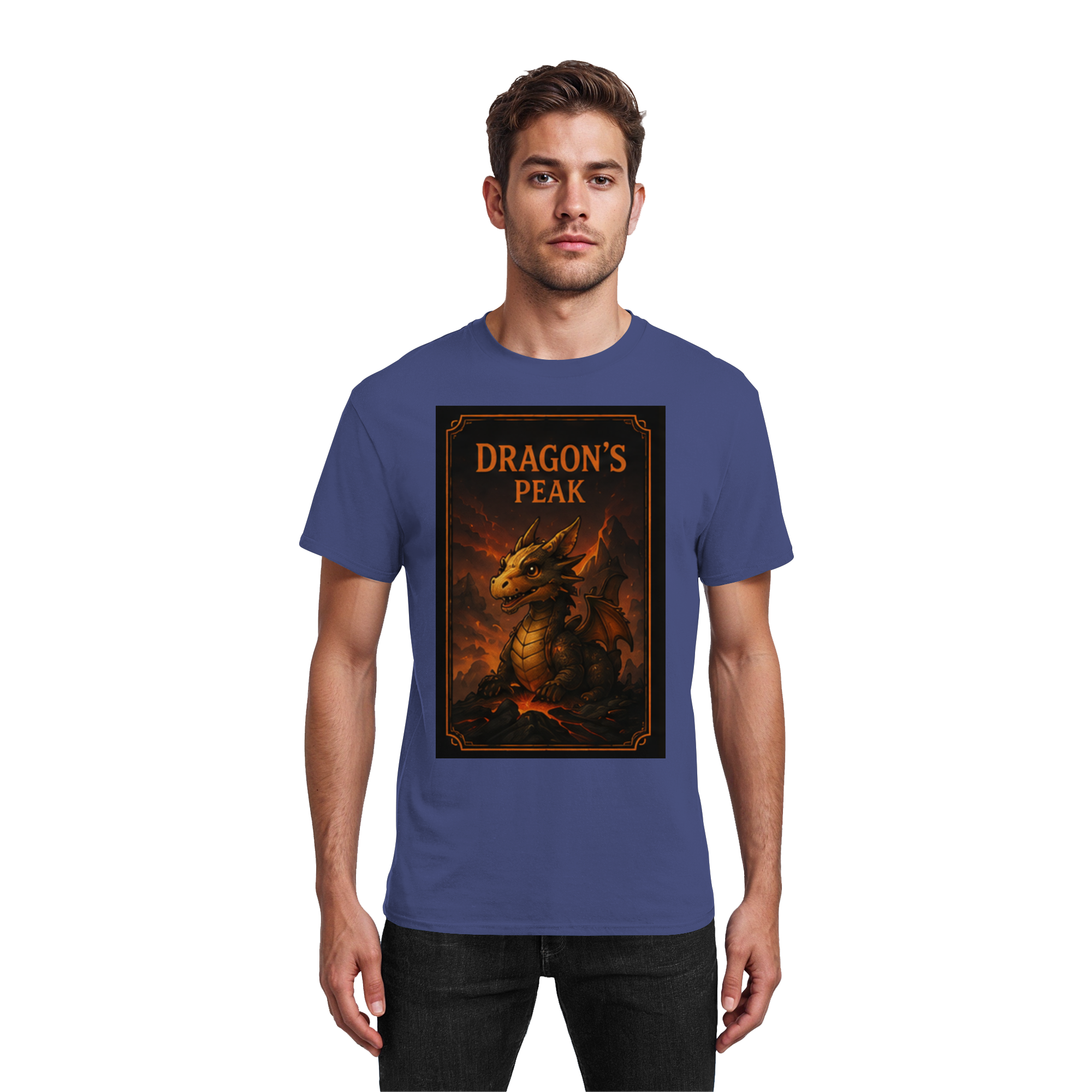 Dragon´s Peak - Heavy Cotton T-Shirt