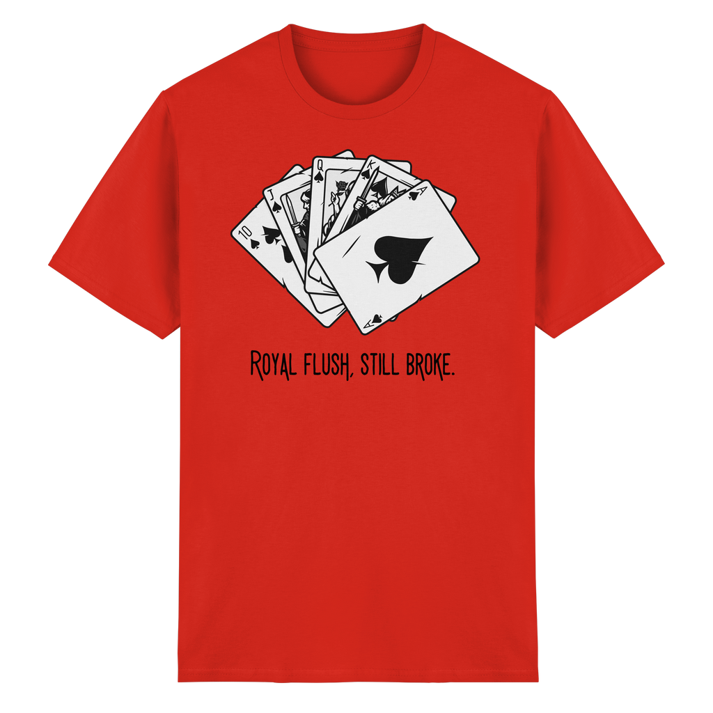 Ace Up My Sleeve - Heavy Cotton T-Shirt