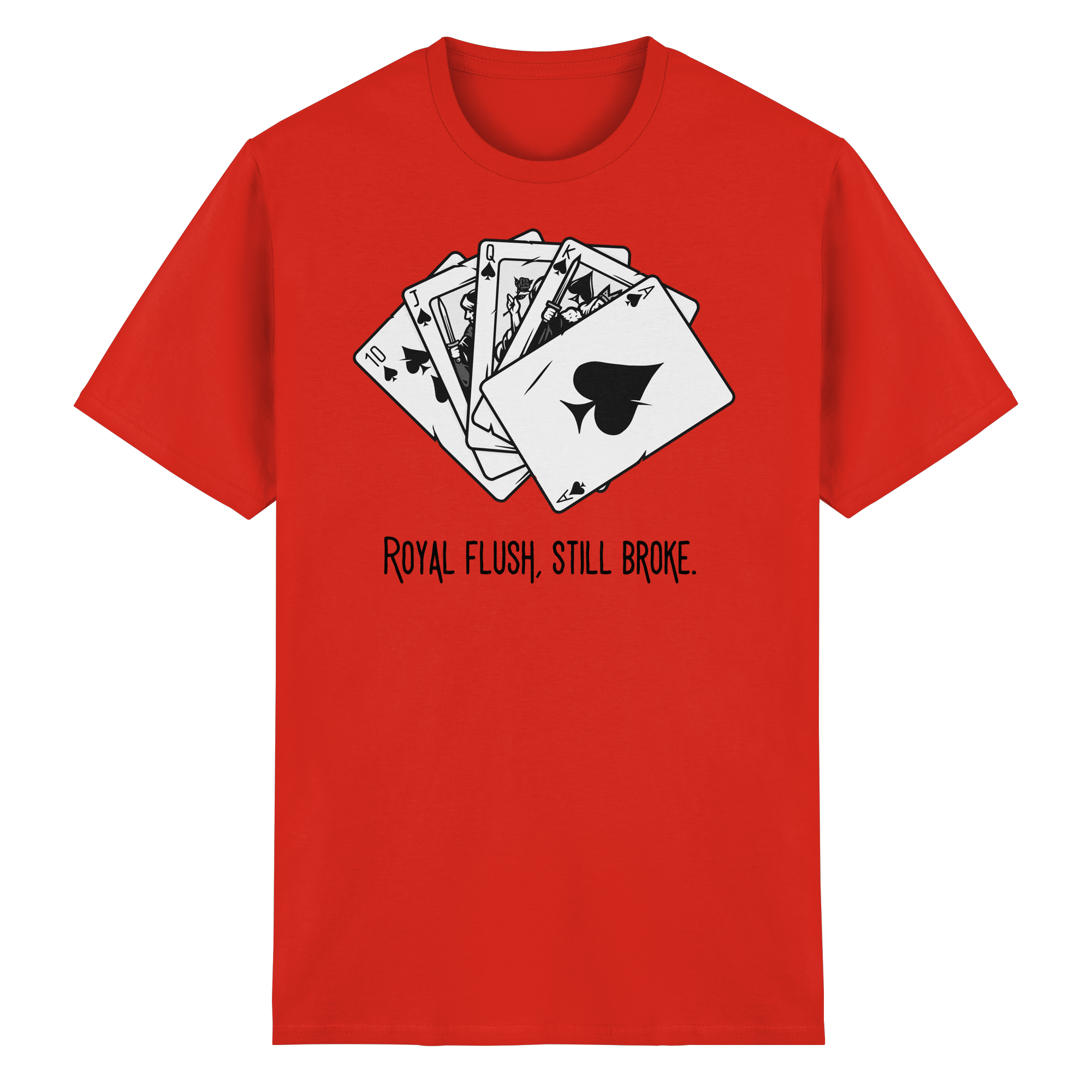 Ace Up My Sleeve - Heavy Cotton T-Shirt
