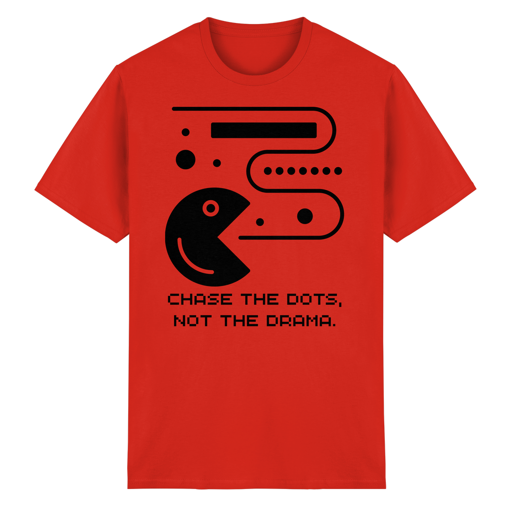 Chase the Dots, Not the Drama - Heavy Cotton T-Shirt