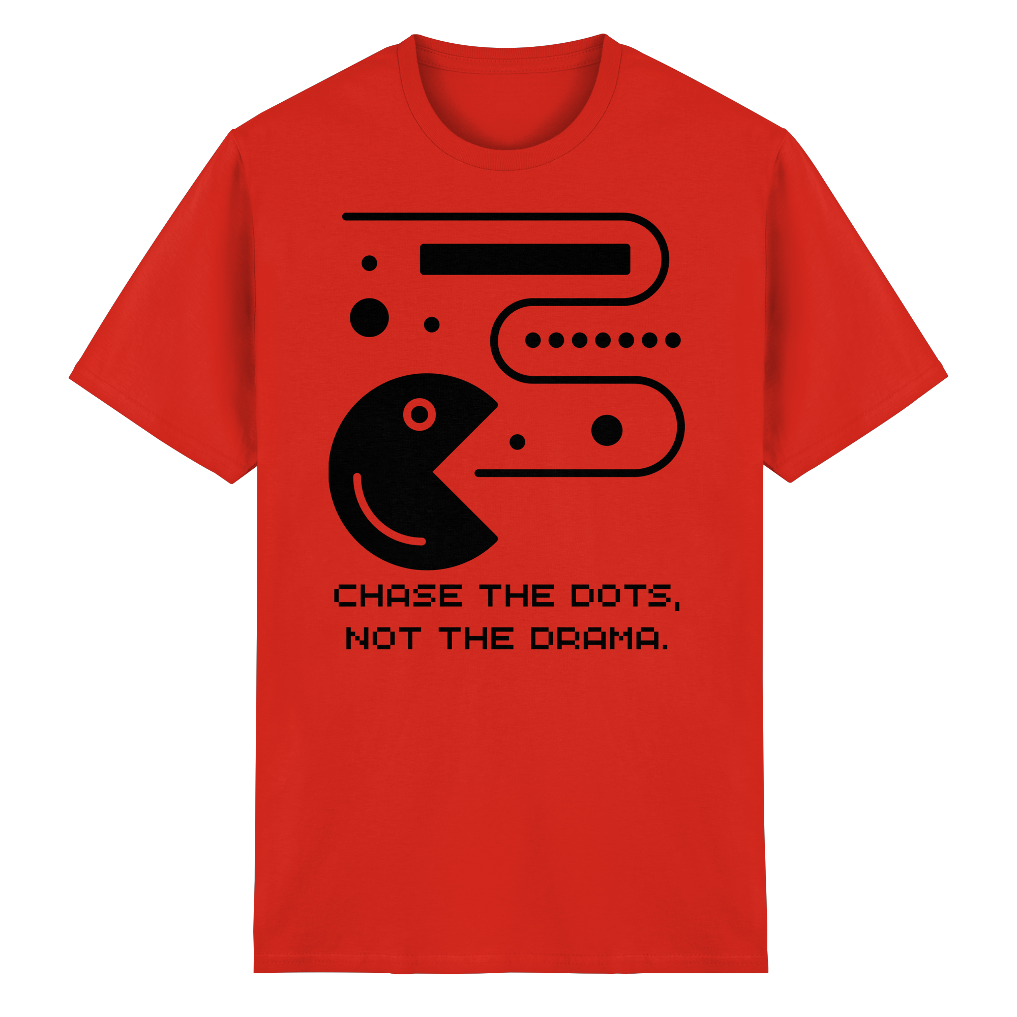 Chase the Dots, Not the Drama - Heavy Cotton T-Shirt
