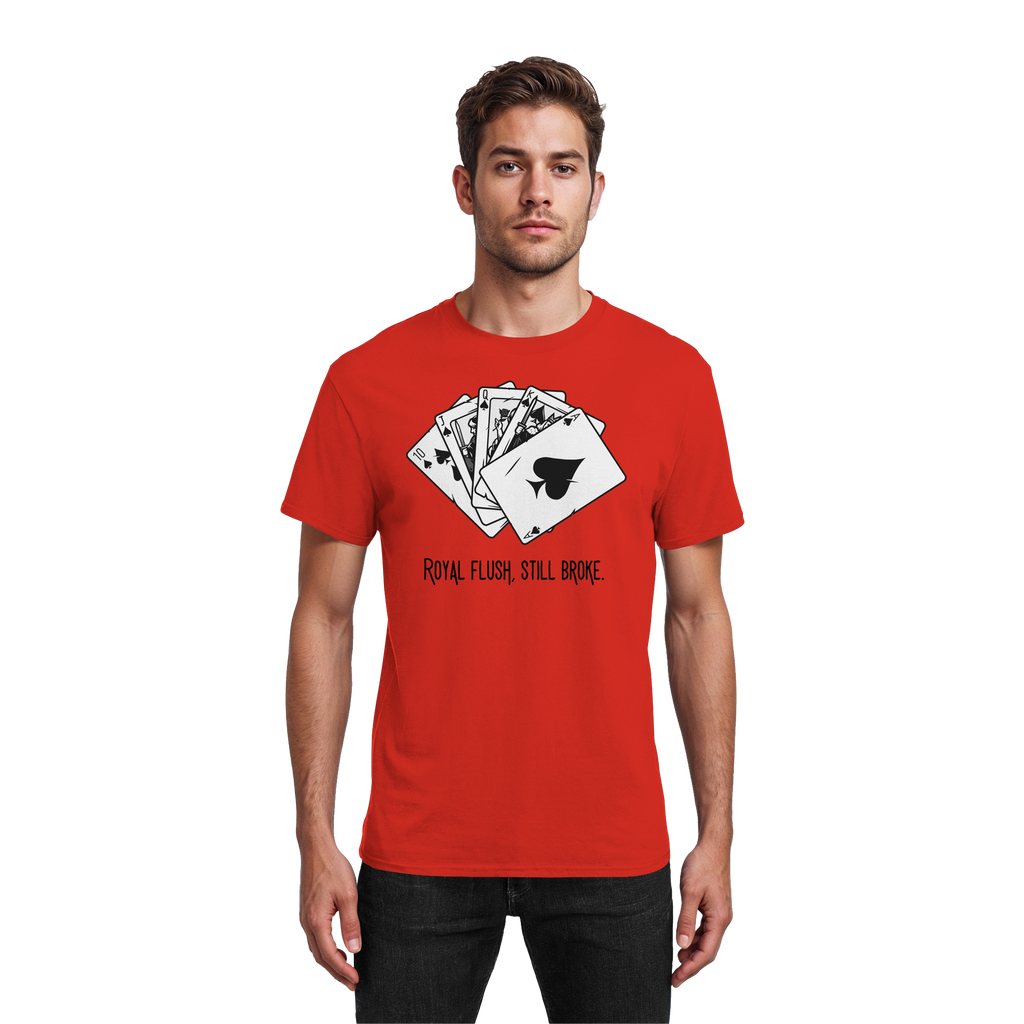 Ace Up My Sleeve - Heavy Cotton T-Shirt