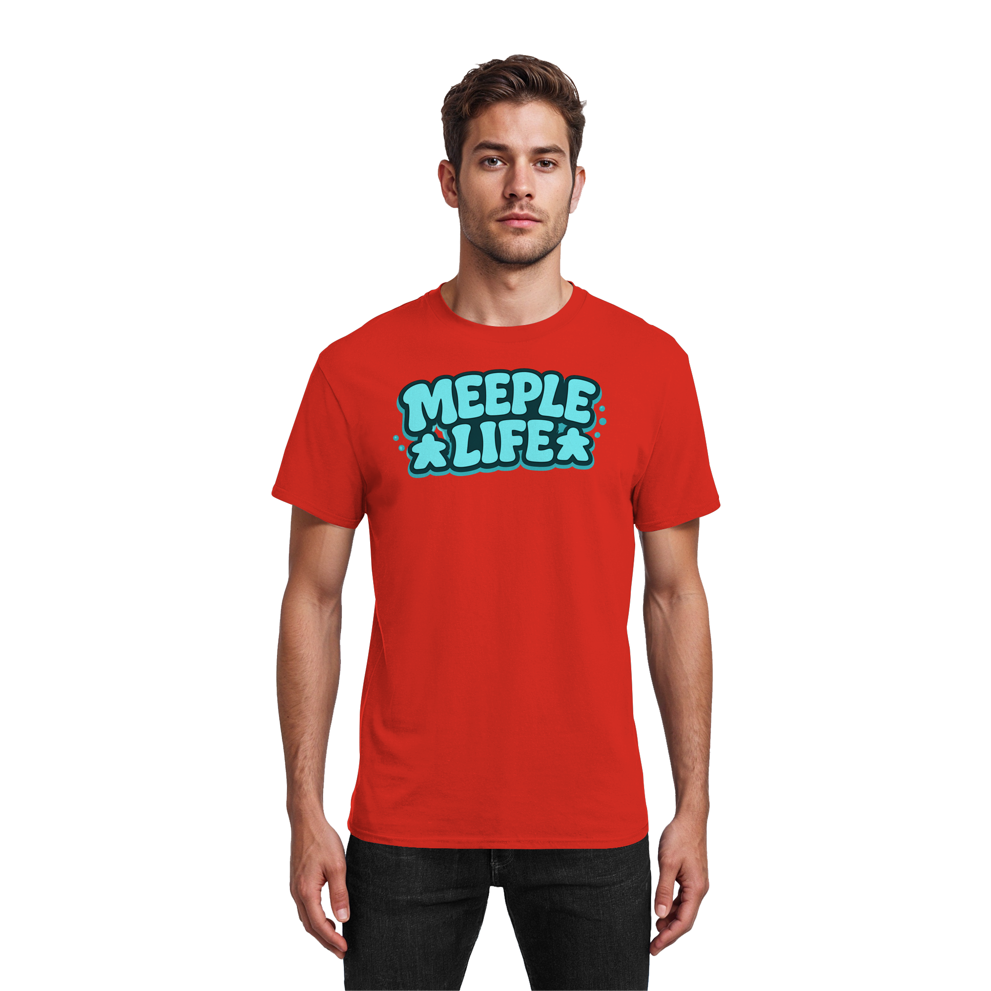 Meeple Life - Heavy Cotton T-Shirt
