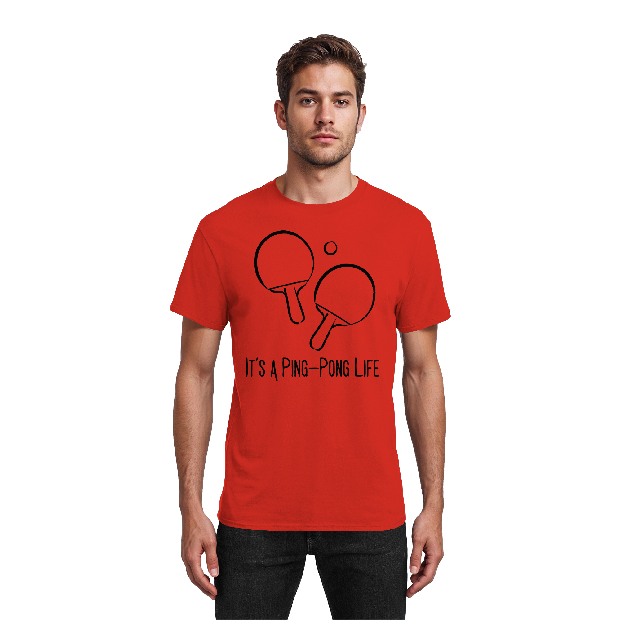 It's a Ping-Pong Life - Heavy Cotton T-Shirt